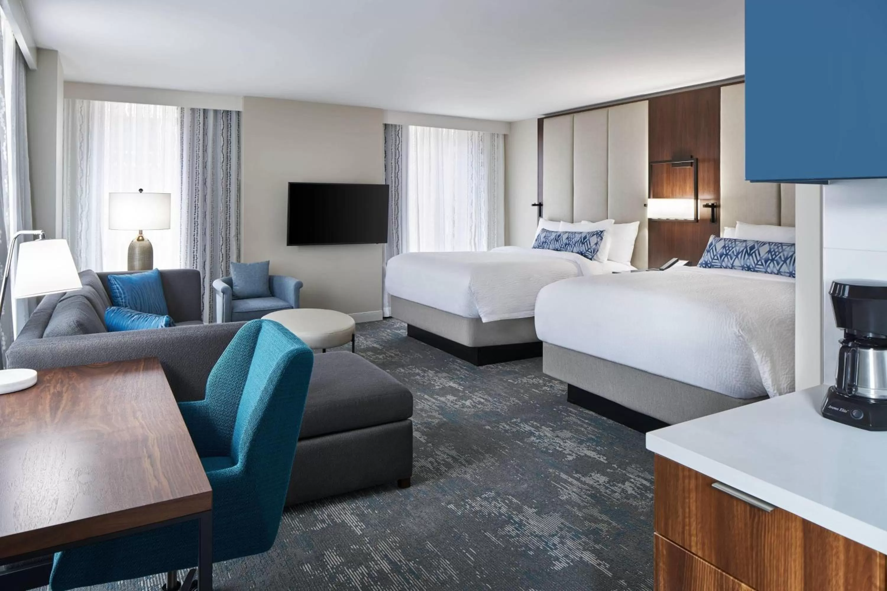 Photo of the whole room, Bed in Residence Inn by Marriott Washington Downtown/Convention Center