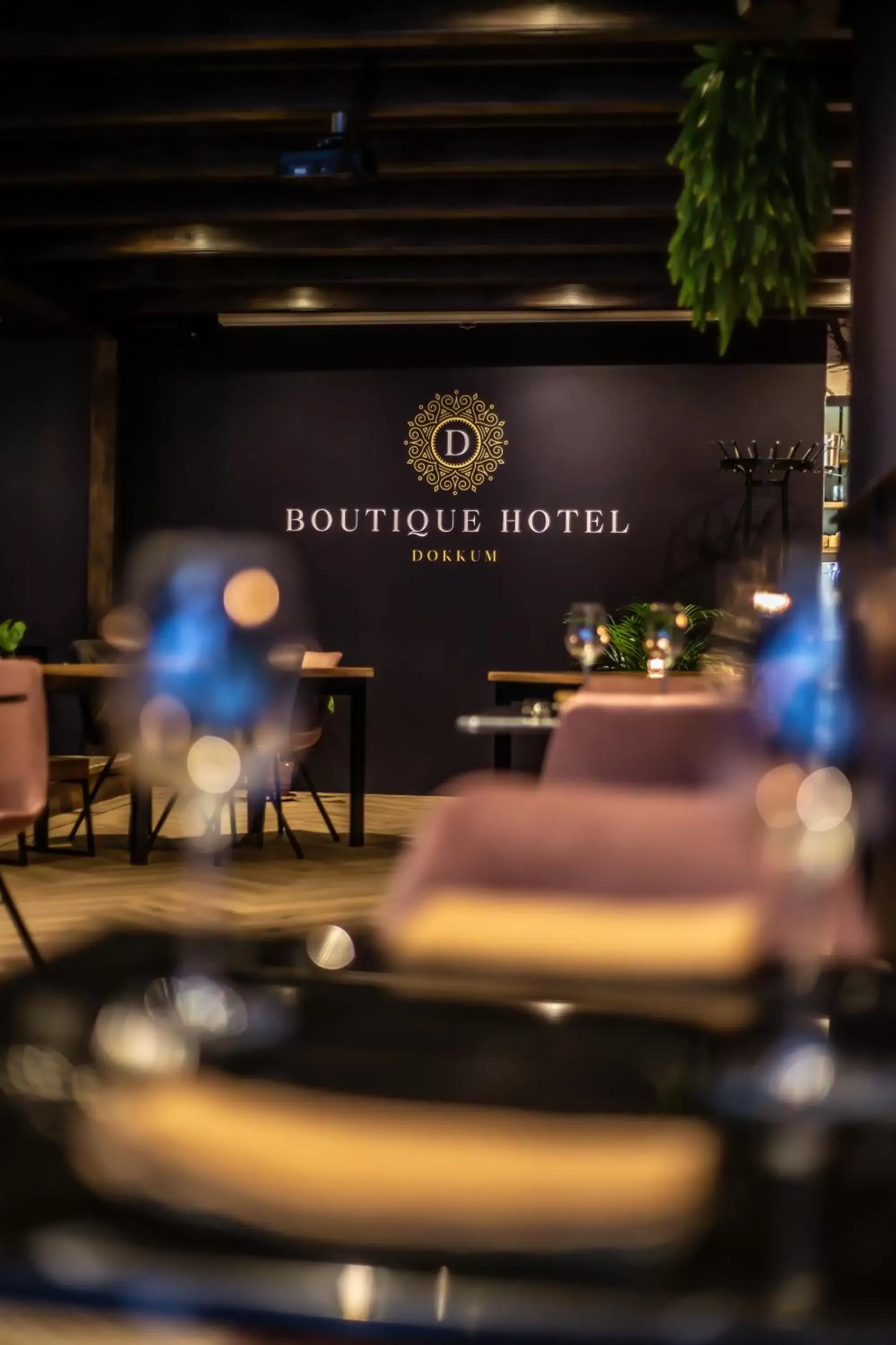 Lounge or bar in Boutiquehotel Dokkum