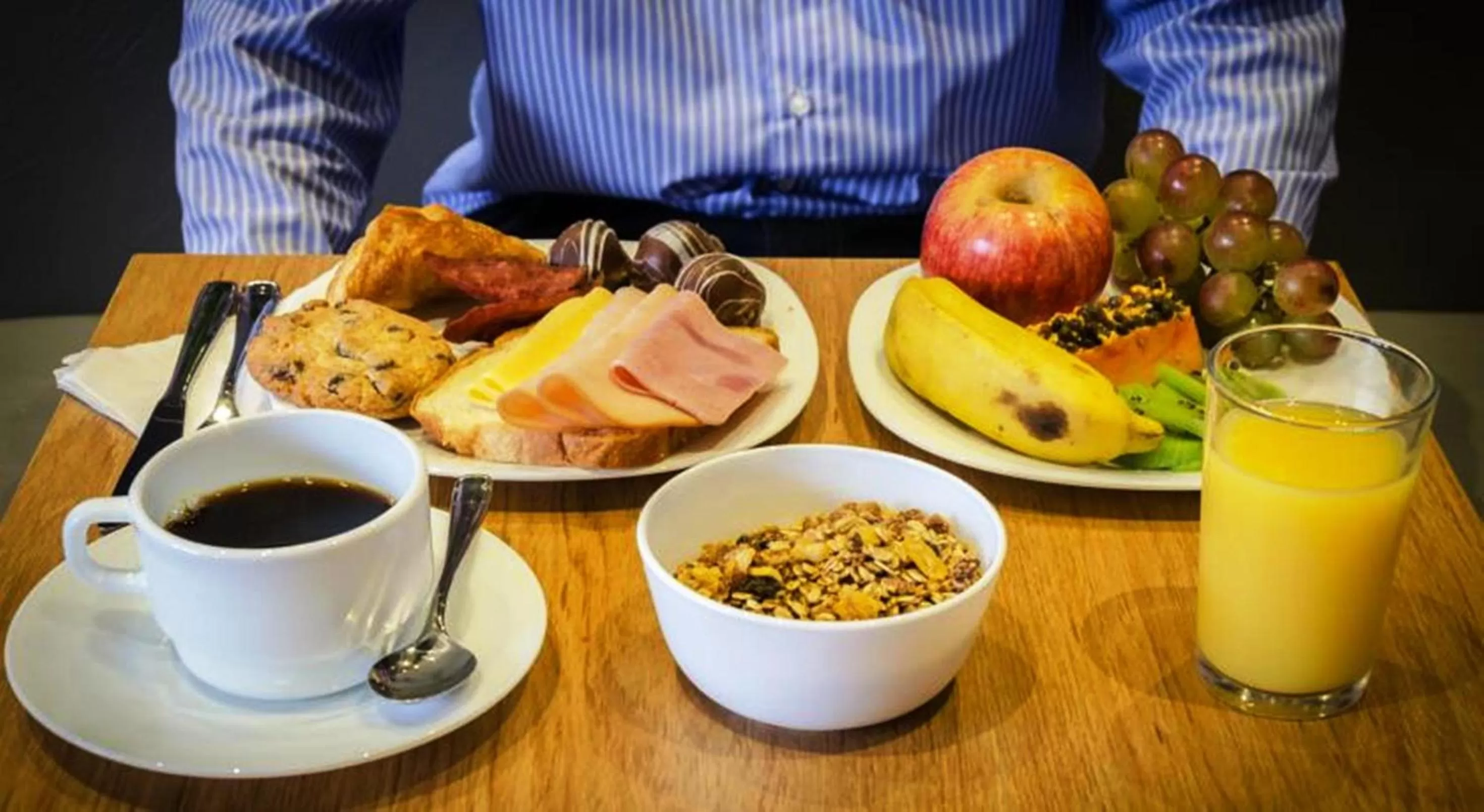 American breakfast in ibis Londrina Shopping