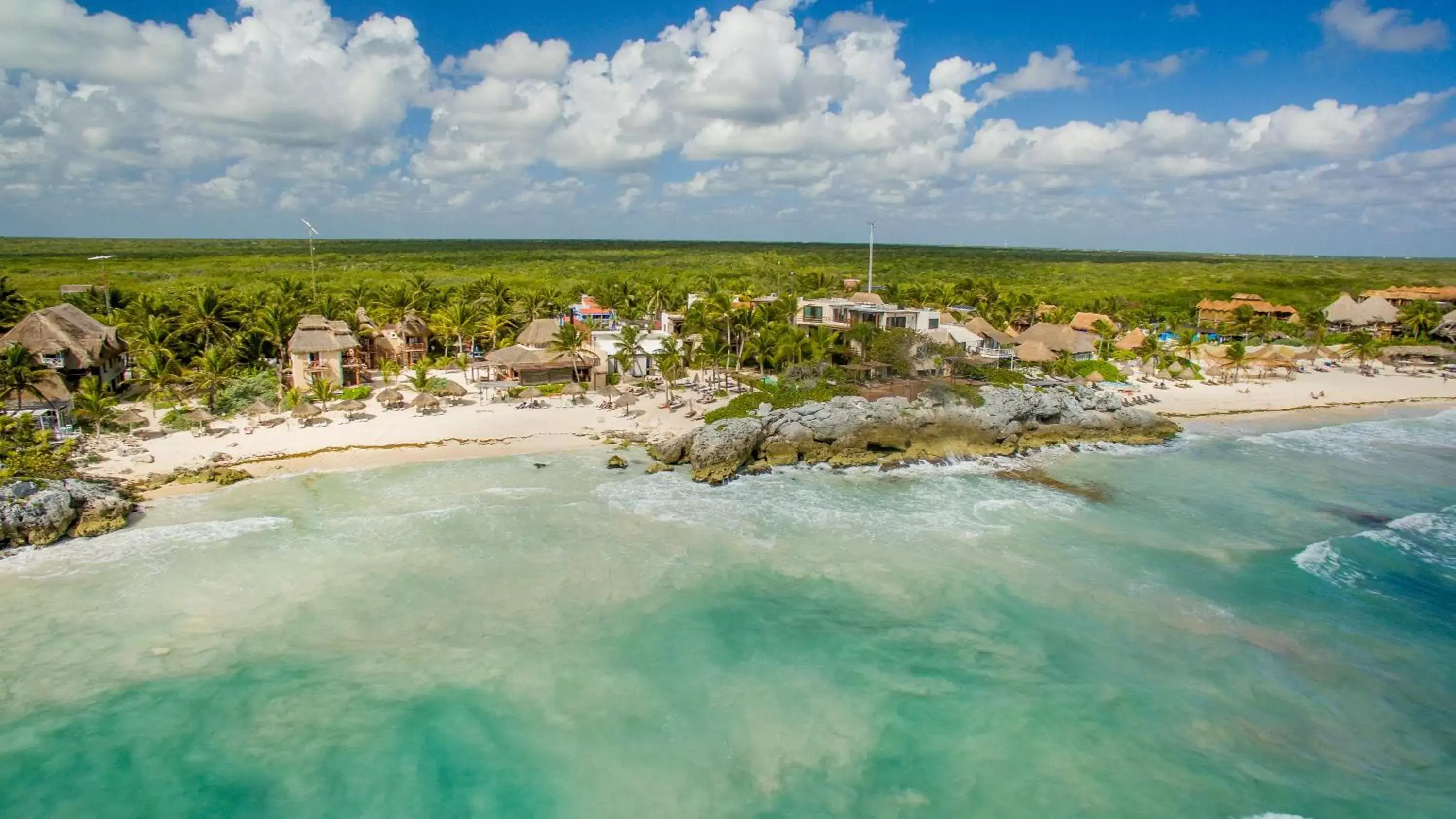 Sea view, Bird's-eye View in Maria Del Mar Tulum - Adults Only