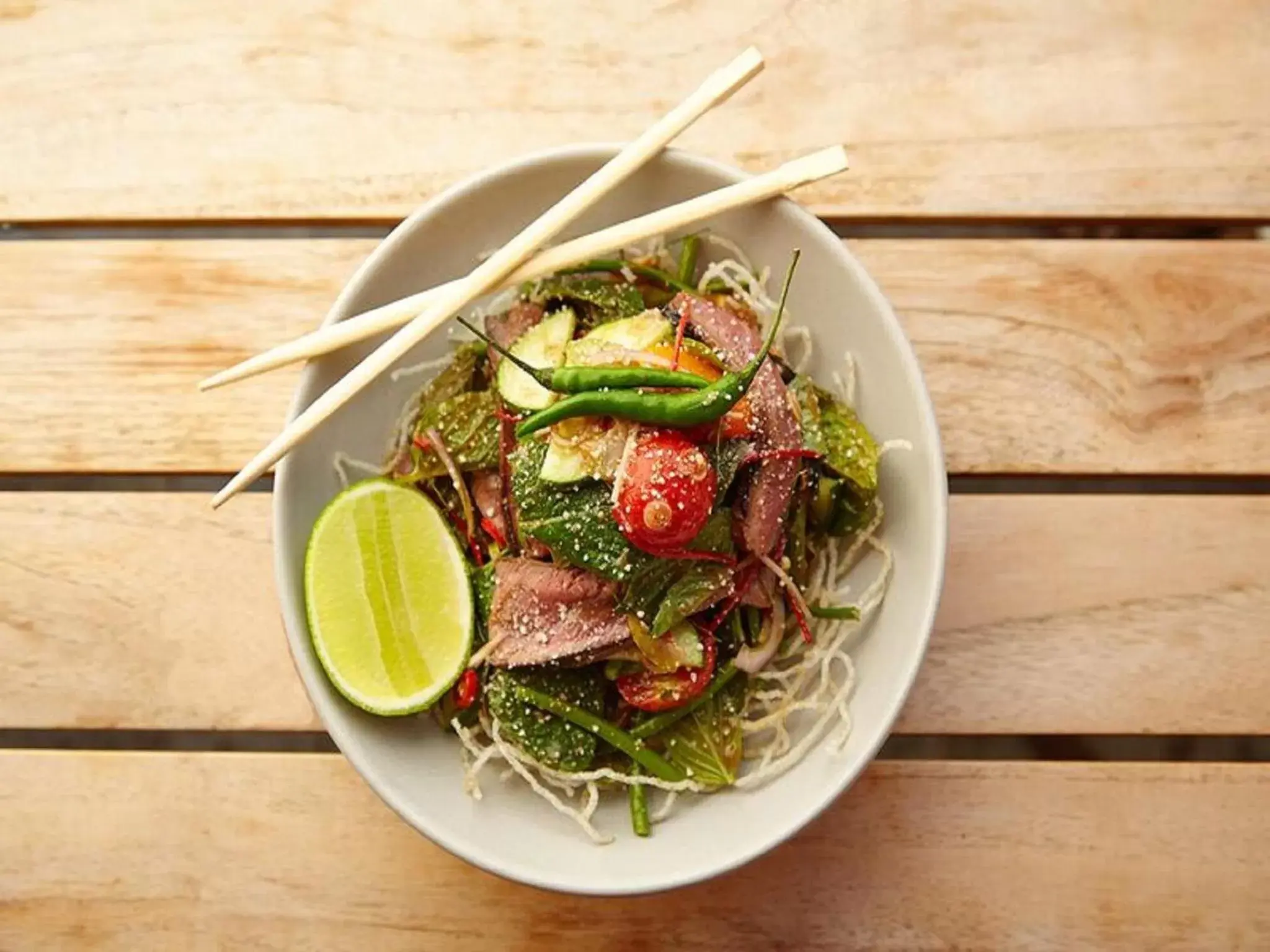 Food close-up in The Island House Food close-up in The Island House