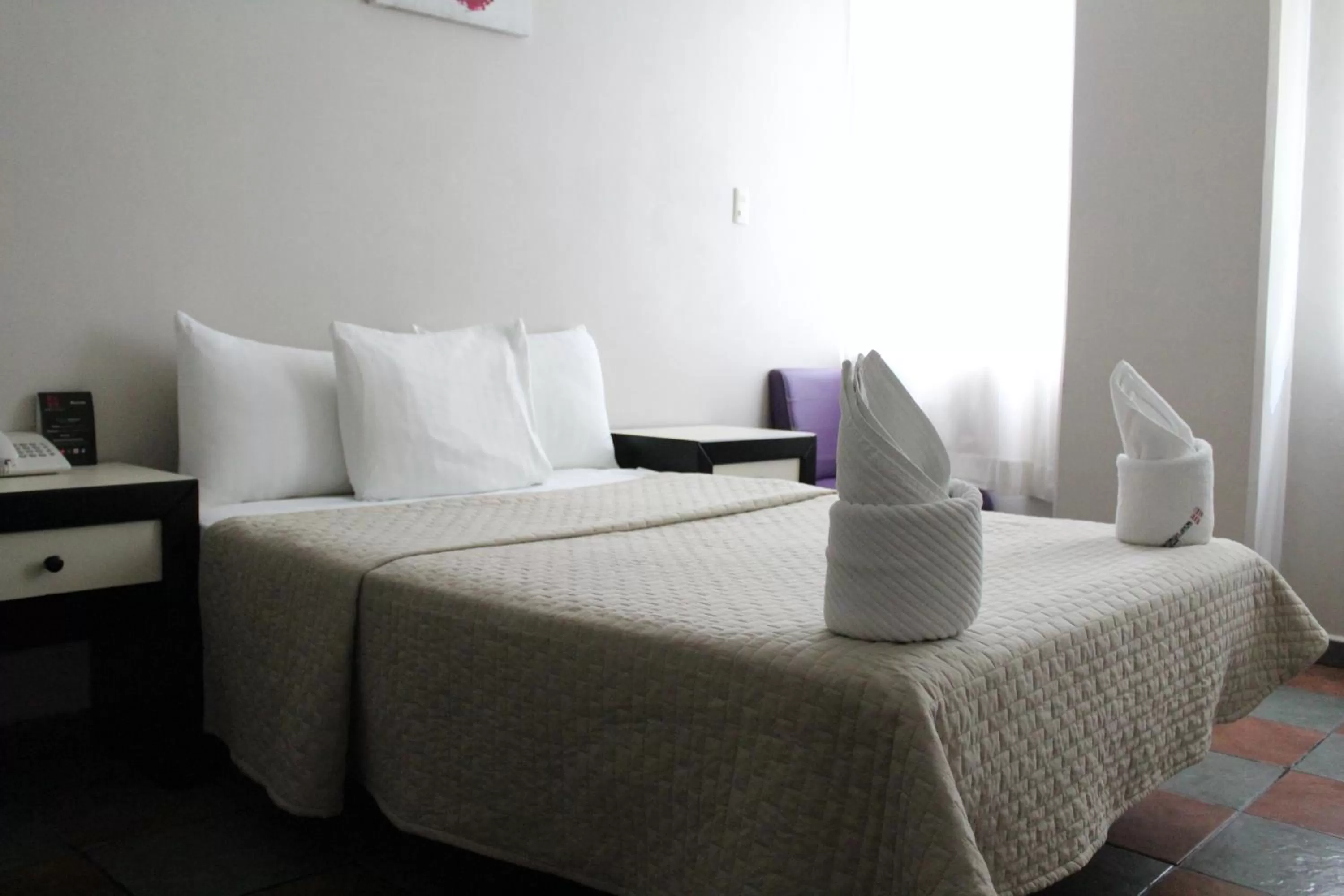 Bed in Hotel Florencia Poza Rica