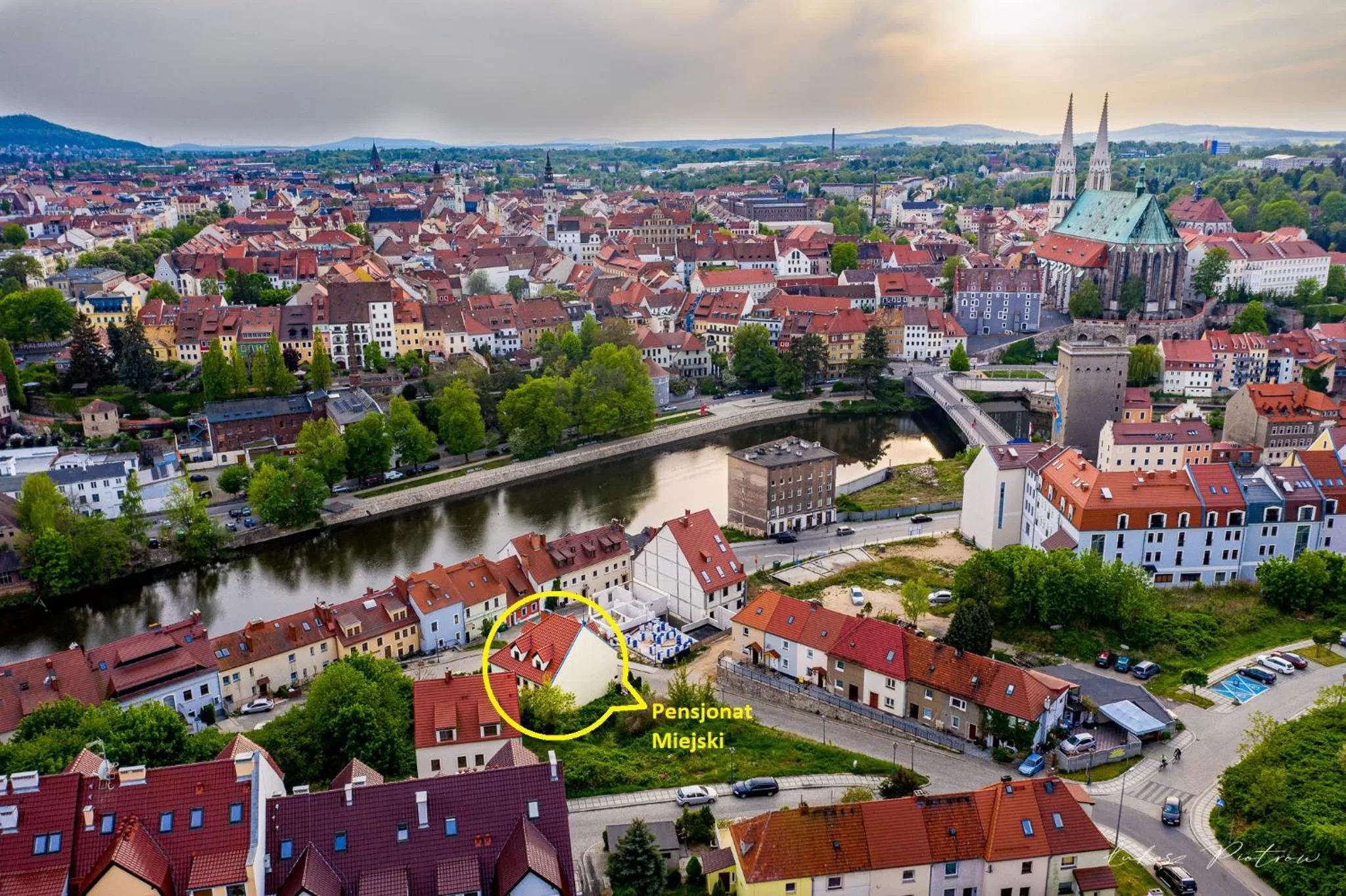 Bird's eye view in Pensjonat Miejski