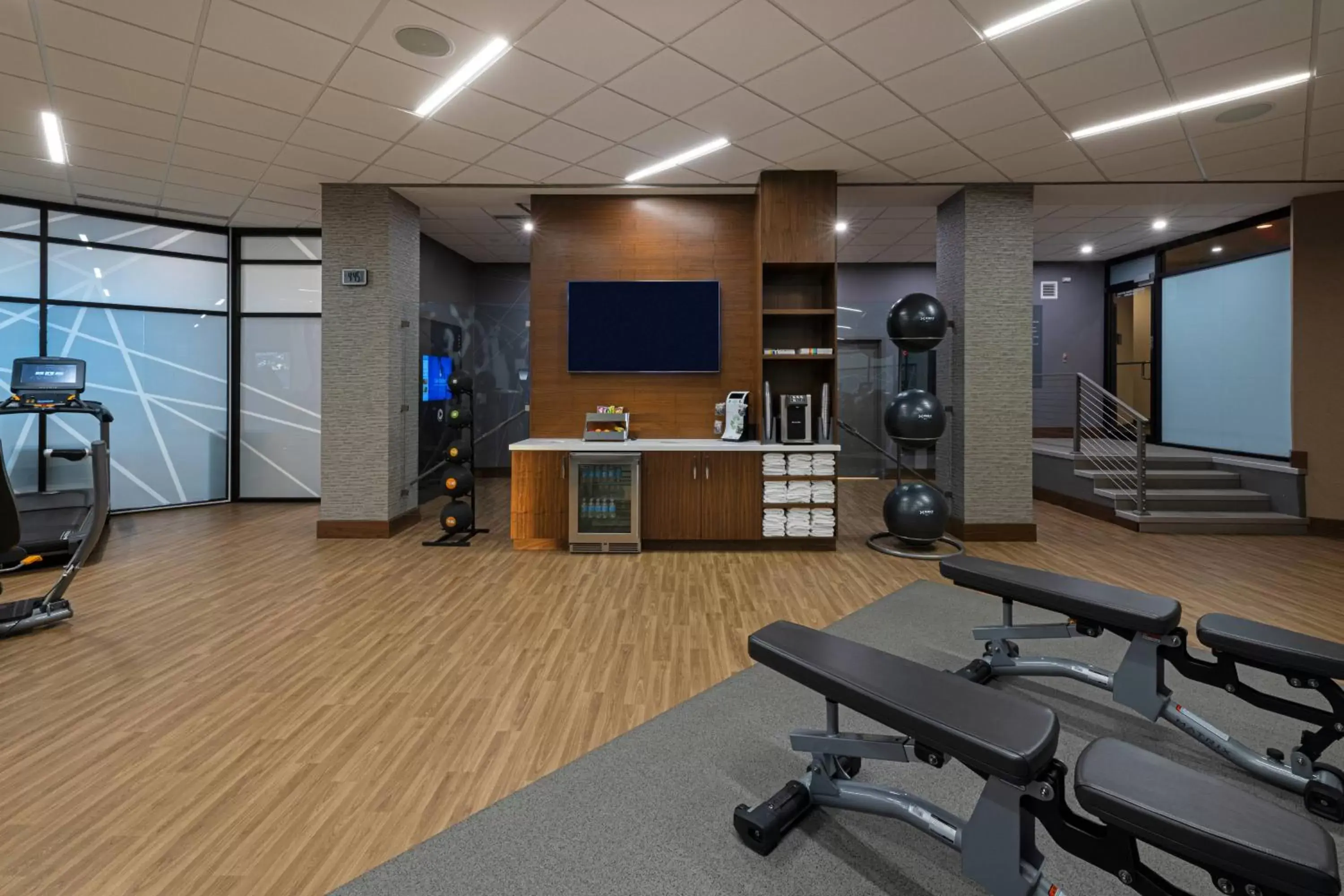 Fitness centre/facilities, Fitness Center/Facilities in Wichita Marriott