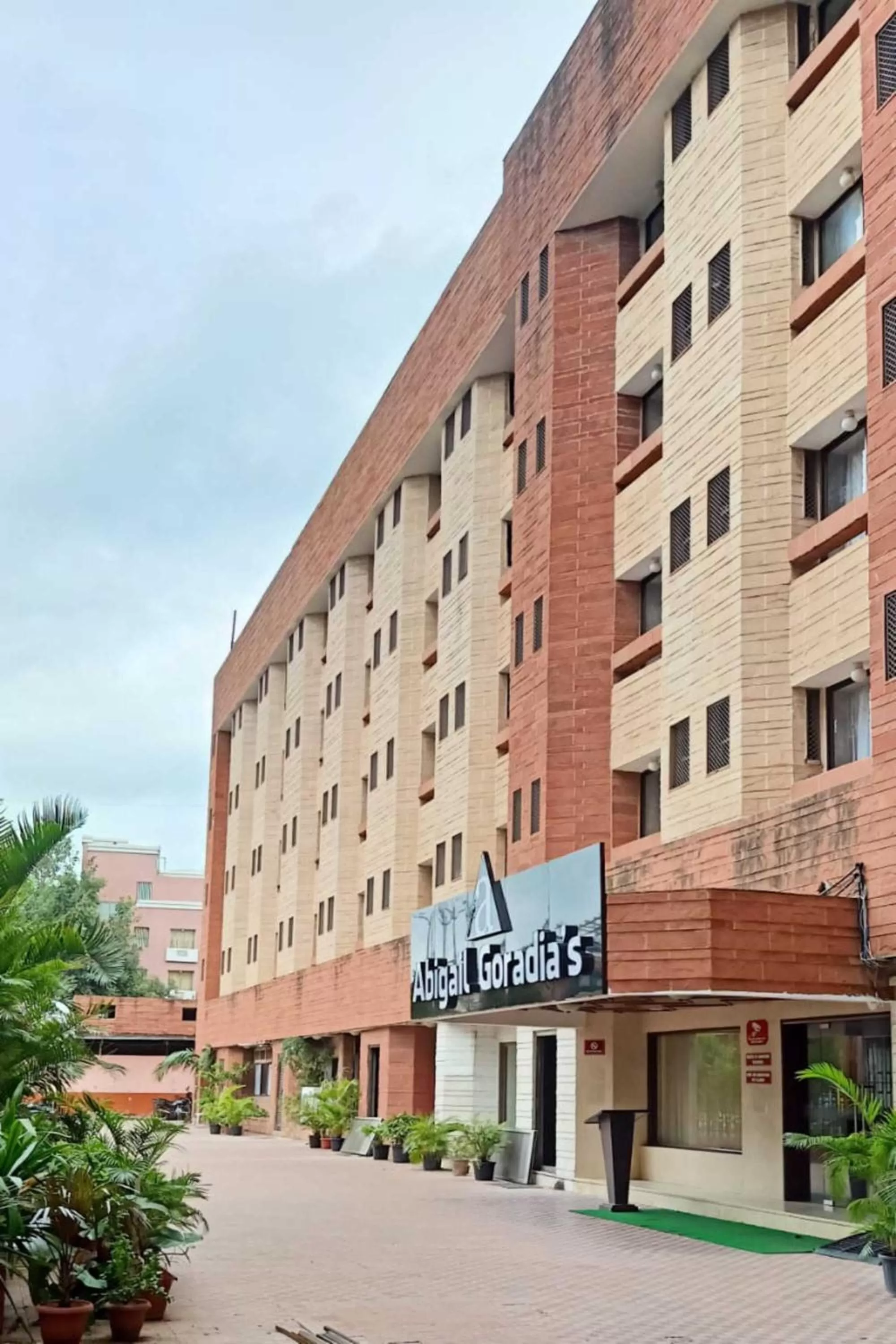 Property building in Hotel Abigail Goradia's