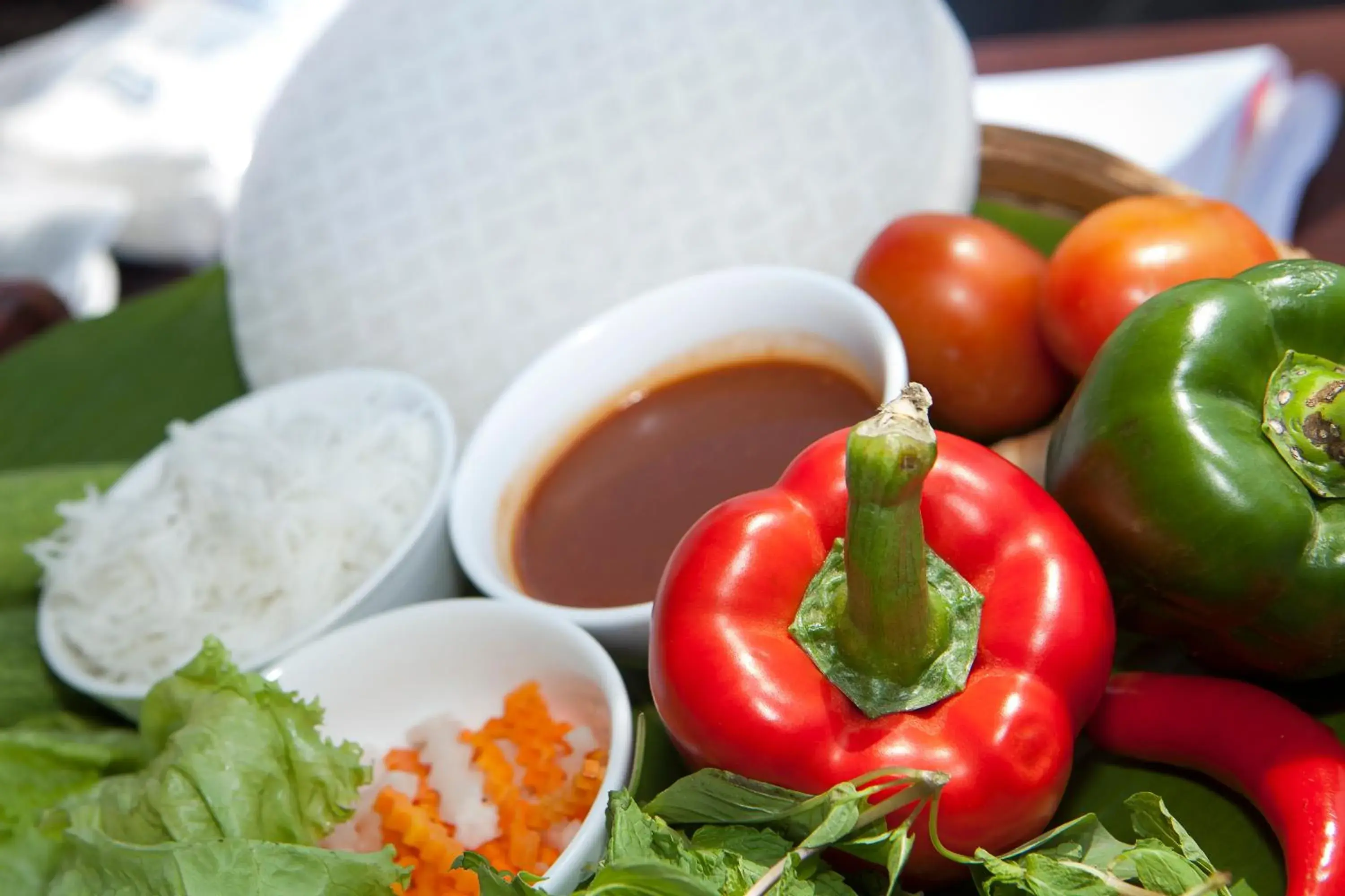 Food close-up in Blue Ocean Resort Food close-up in Blue Ocean Resort