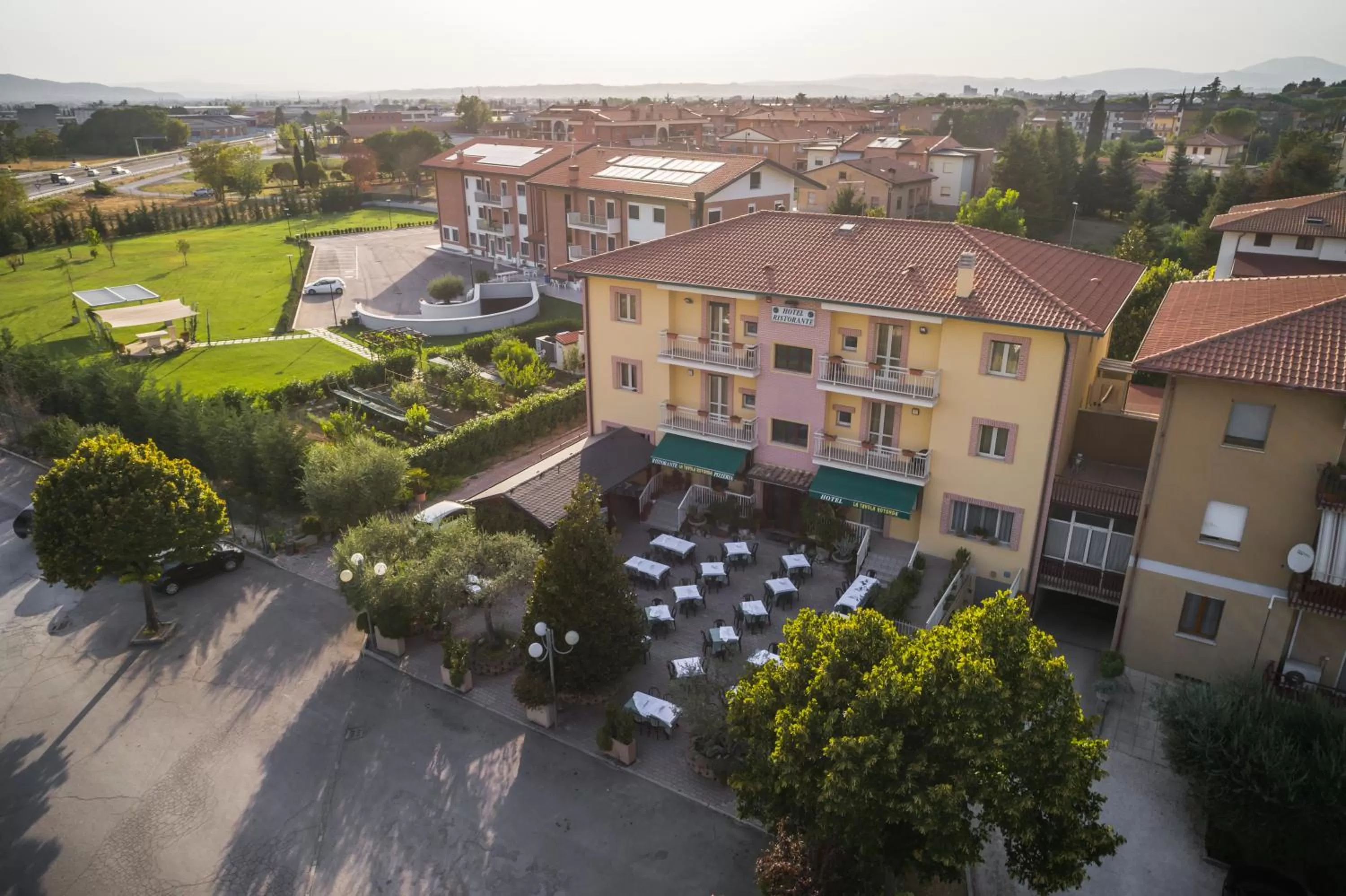 Bird's-eye View in Hotel La Tavola Rotonda