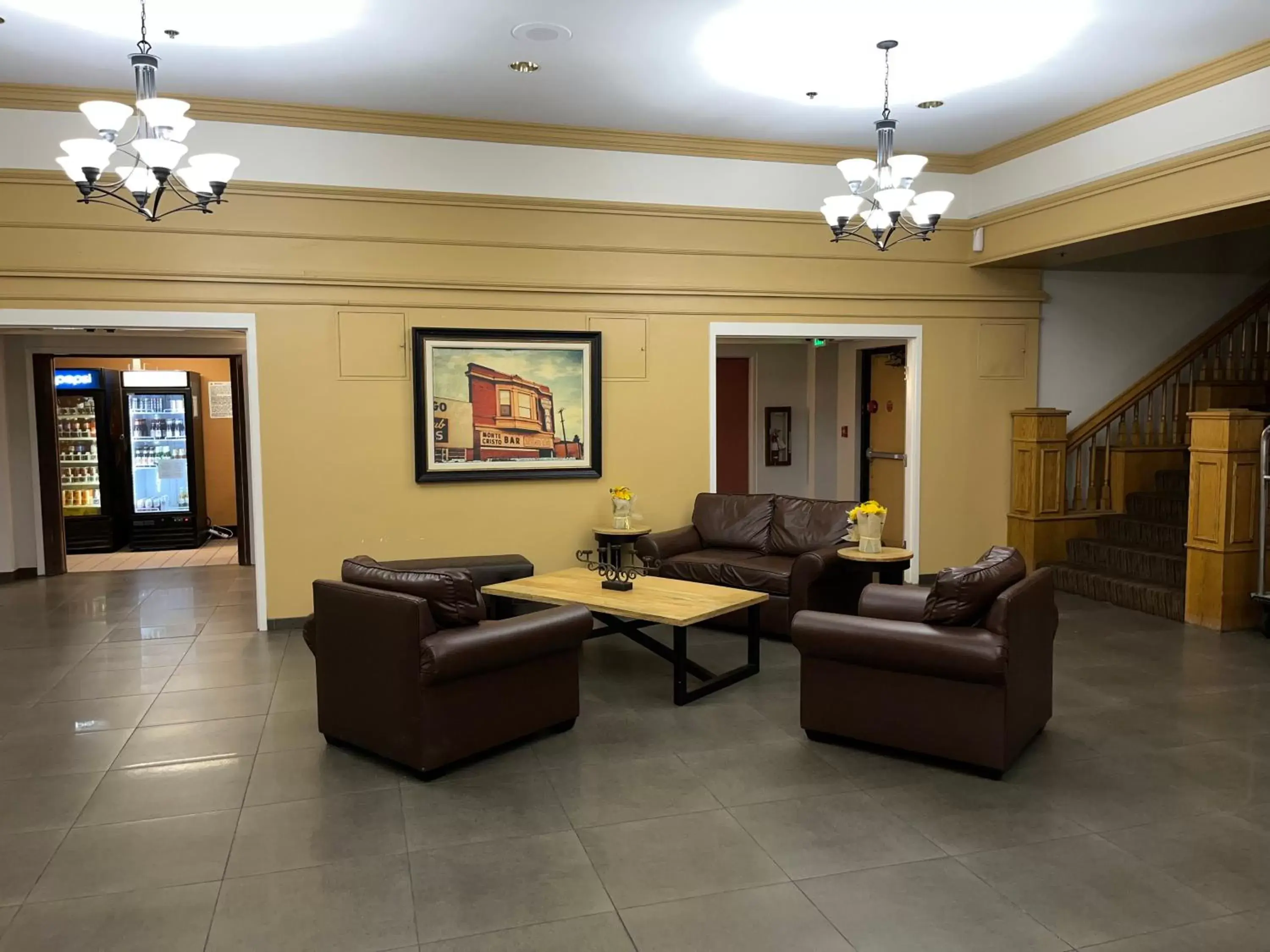 Living room, Lobby/Reception in Quality Inn and Conference Center Greeley Downtown