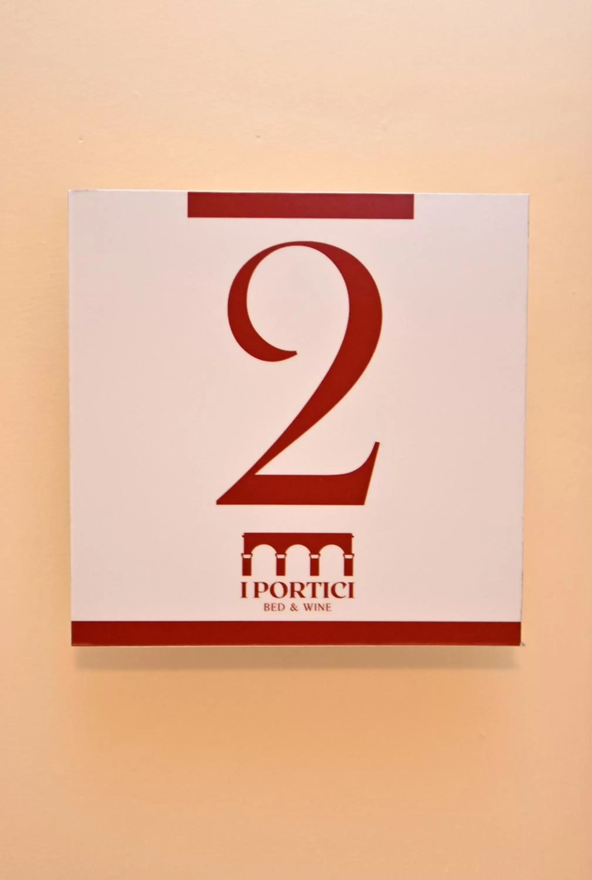 Property logo or sign in B&B a Capua - I PORTICI del centro