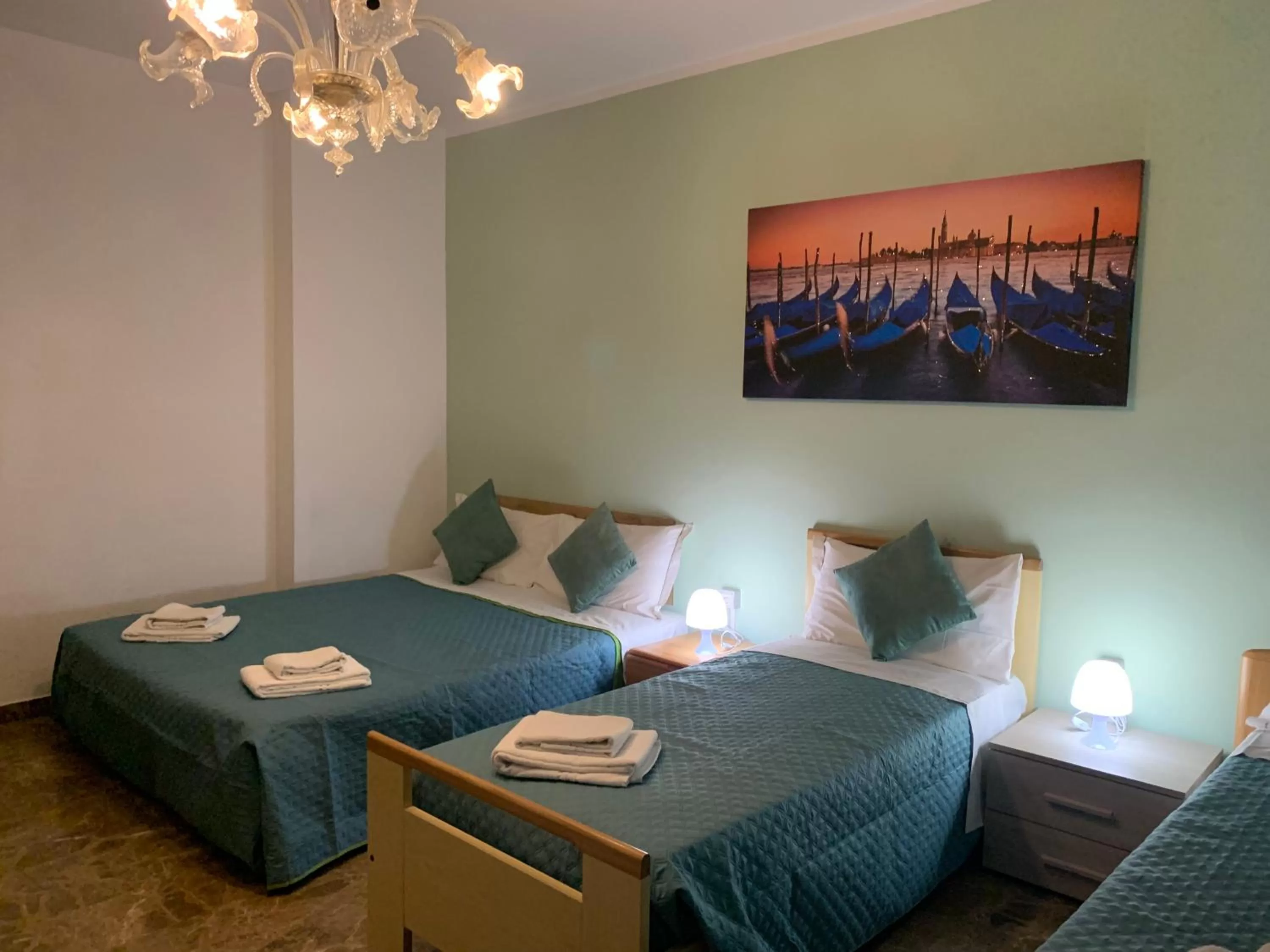 Bed in VENICE NIGHT APPARTMENT