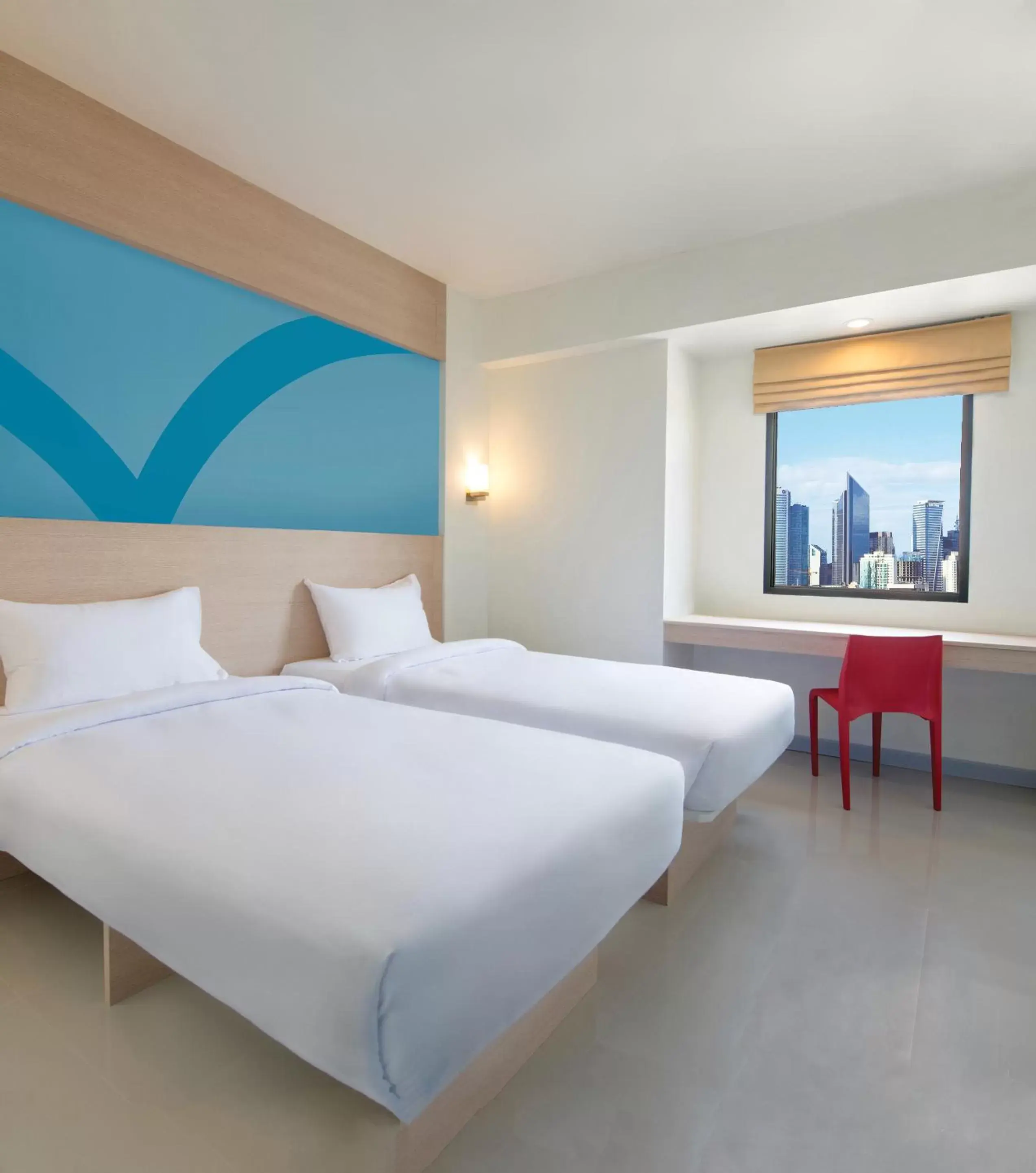 Bedroom, Bed in Hop Inn Hotel Makati Avenue Manila