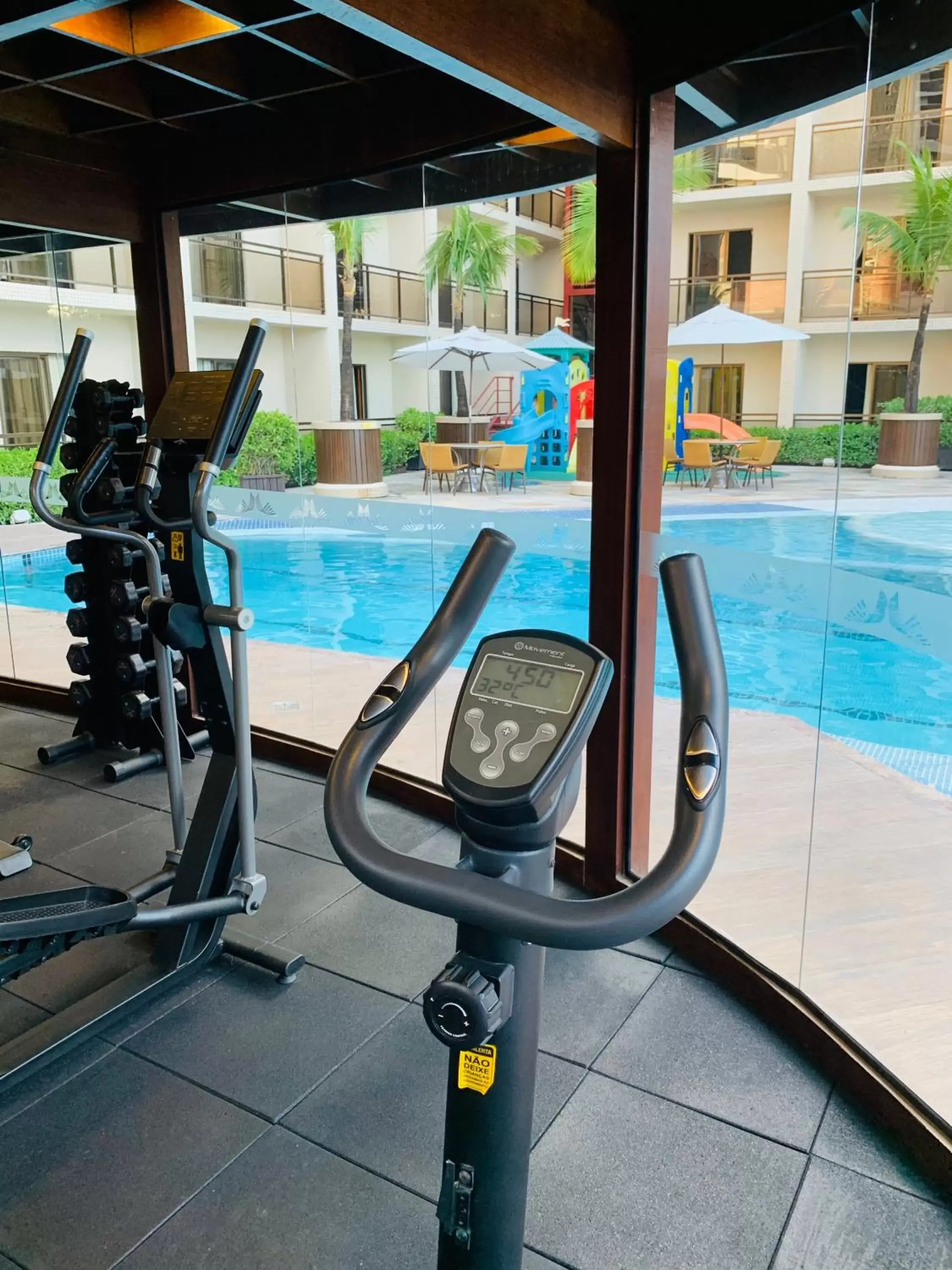 Fitness centre/facilities, Swimming Pool in Mareiro Hotel