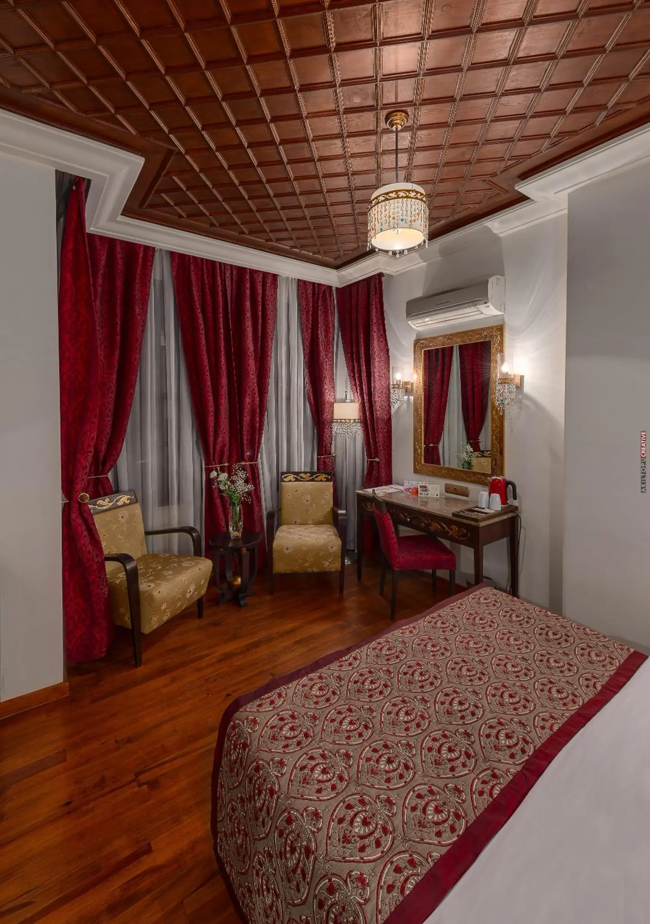 Bedroom in Tuvana Hotel