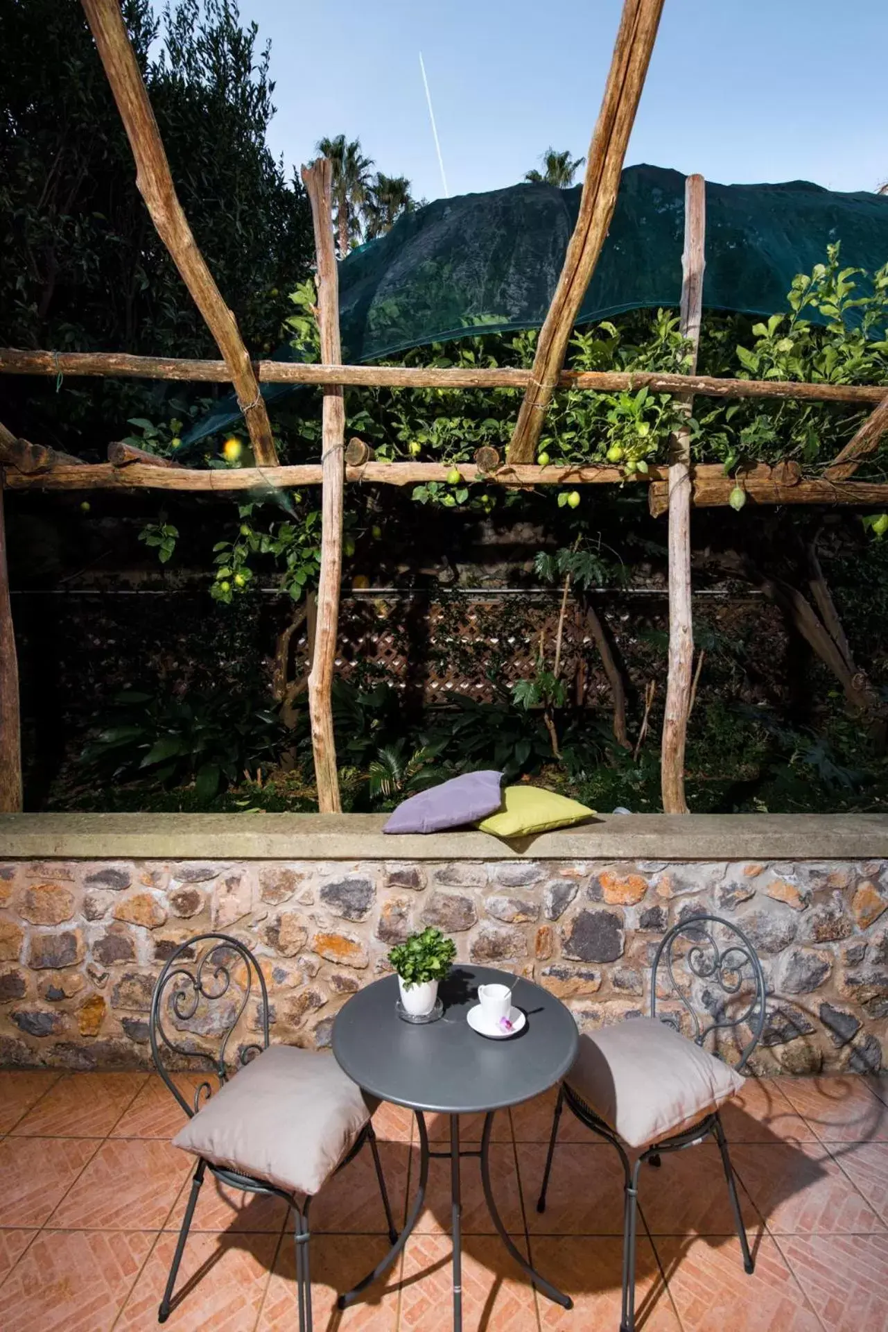 Balcony/Terrace, Mountain View in Hotel Margherita