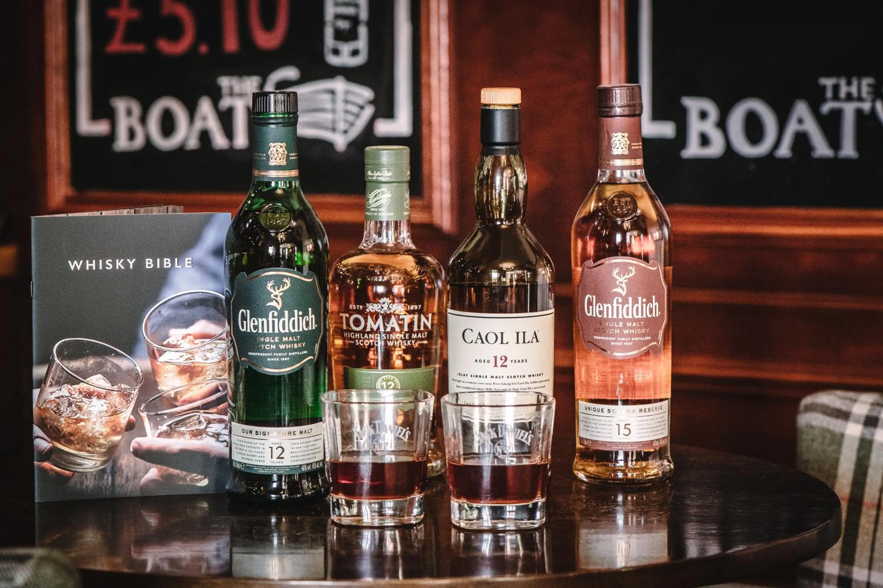 Alcoholic drinks in Boat Country Inn and Restaurant