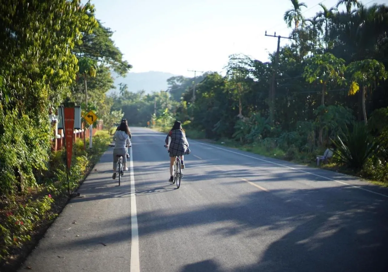 Cycling in Villa Panalai