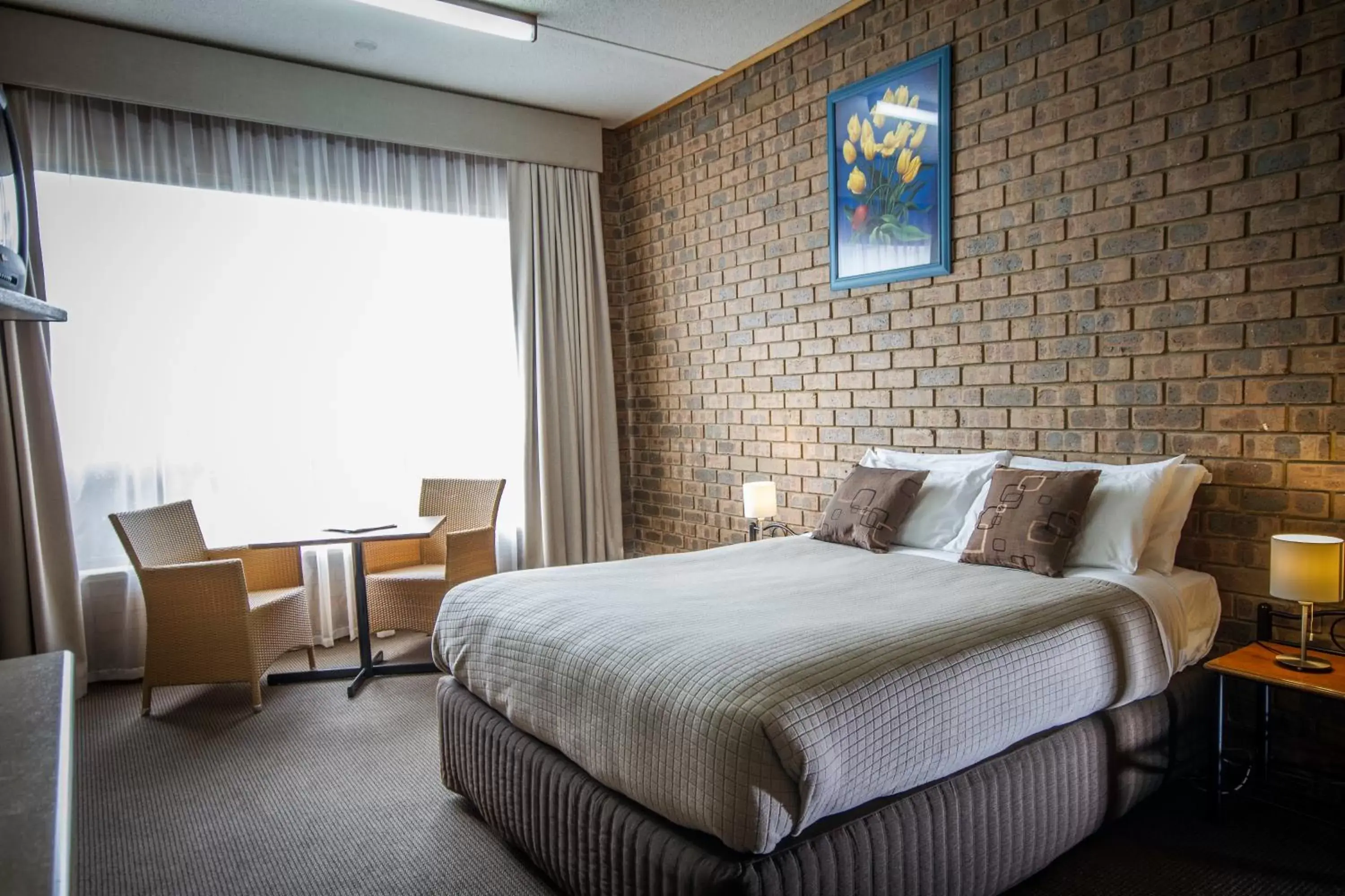 Bedroom, Bed in Mannum Motel