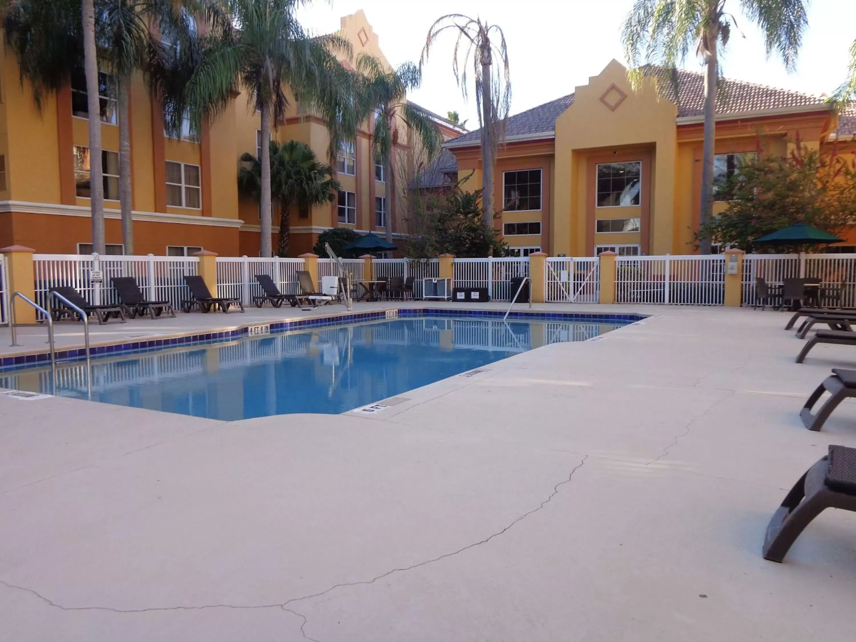 Pool view, Swimming Pool in SureStay Plus by Best Western Orlando Lake Buena Vista