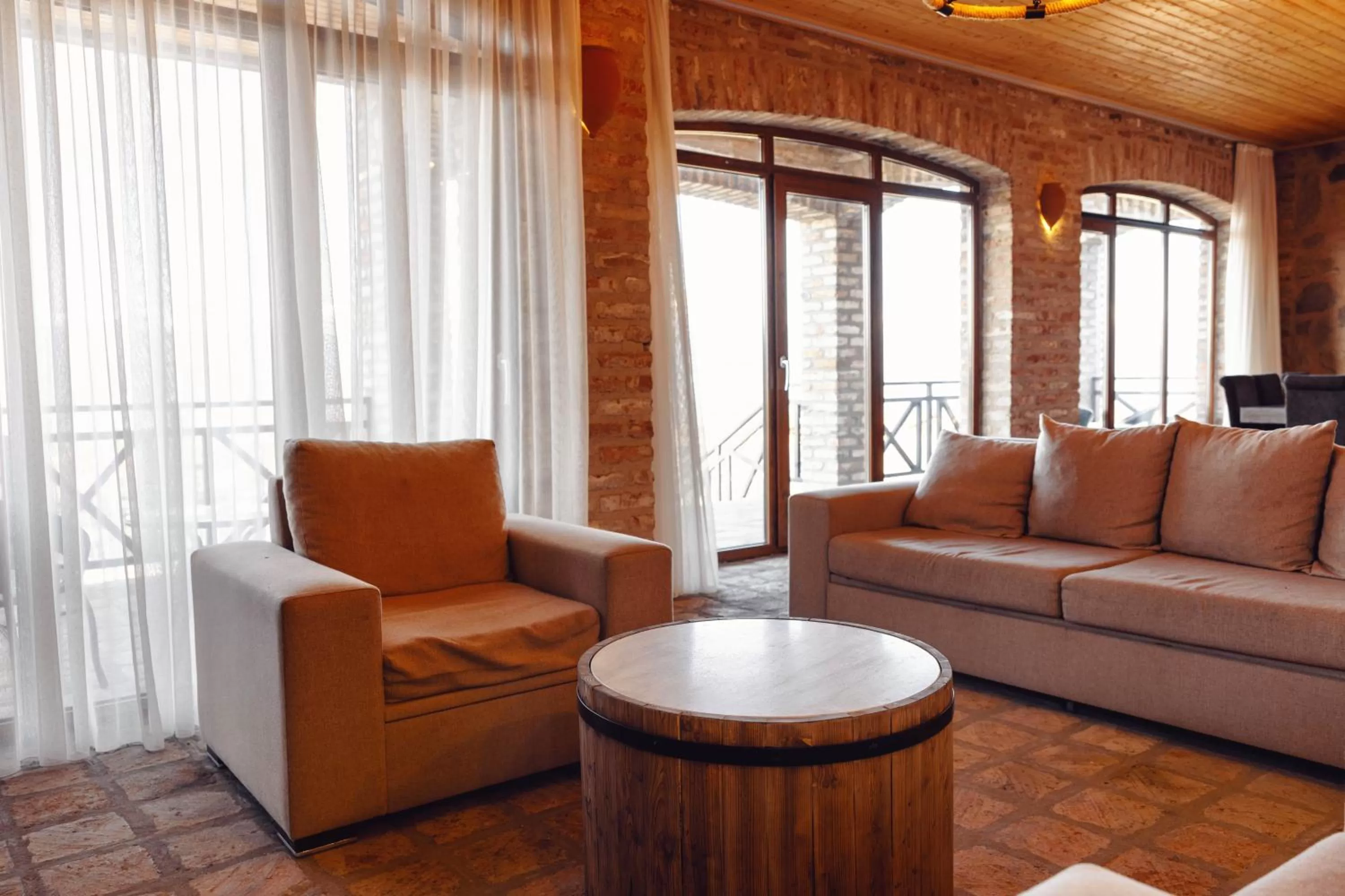 Living room in Schuchmann Wines Château,Villas & SPA