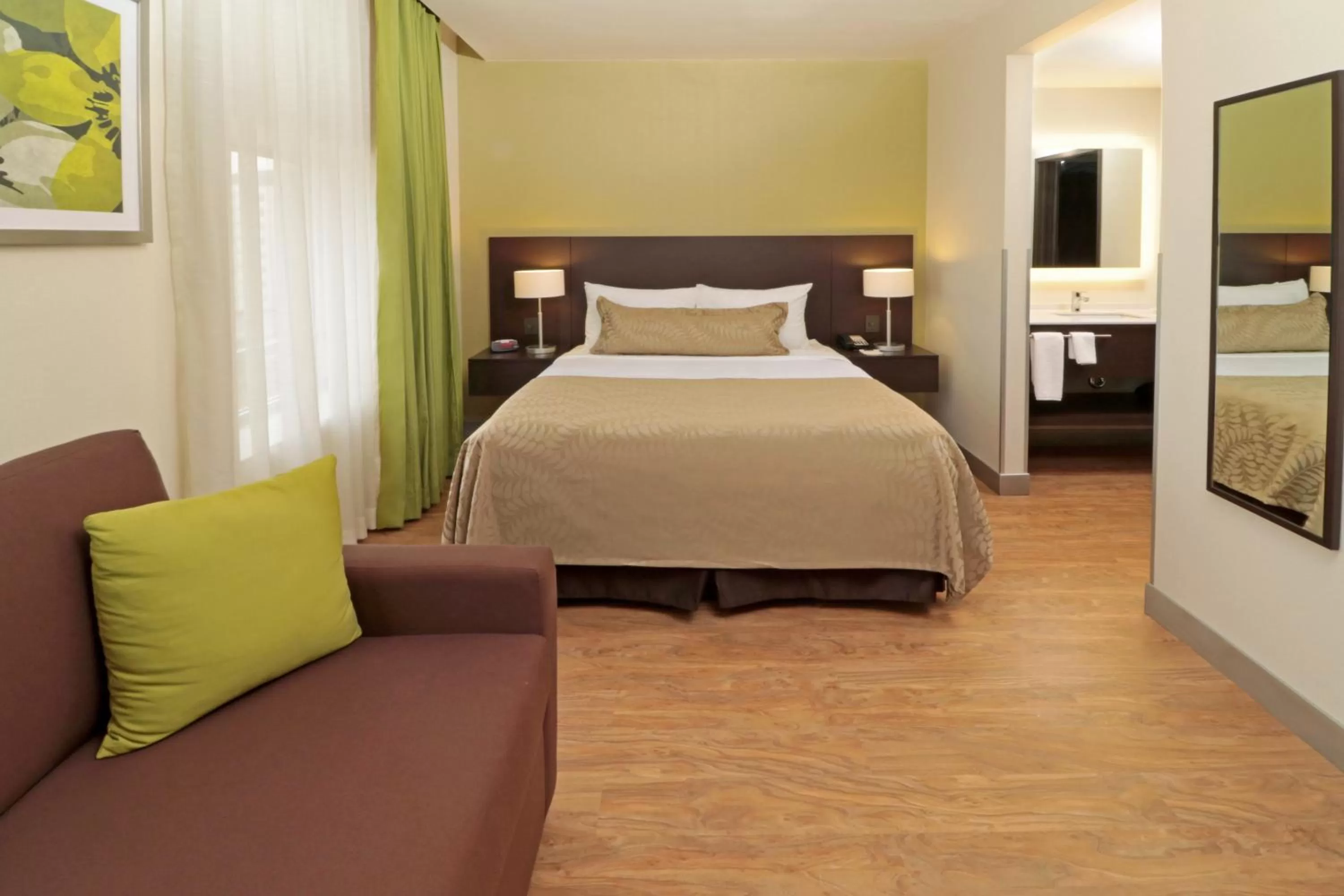 Photo of the whole room, Bed in Staybridge Suites San Luis Potosi by IHG