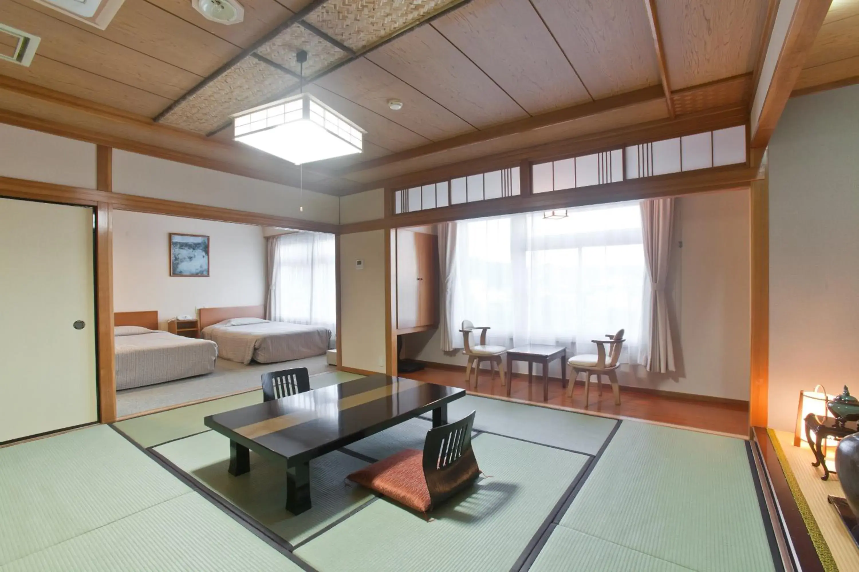 Room with Tatami Area in Onsen Hotel Nakahara Bessou Nonsmoking, Earthquake retrofit Room with Tatami Area in Onsen Hotel Nakahara Bessou Nonsmoking, Earthquake retrofit