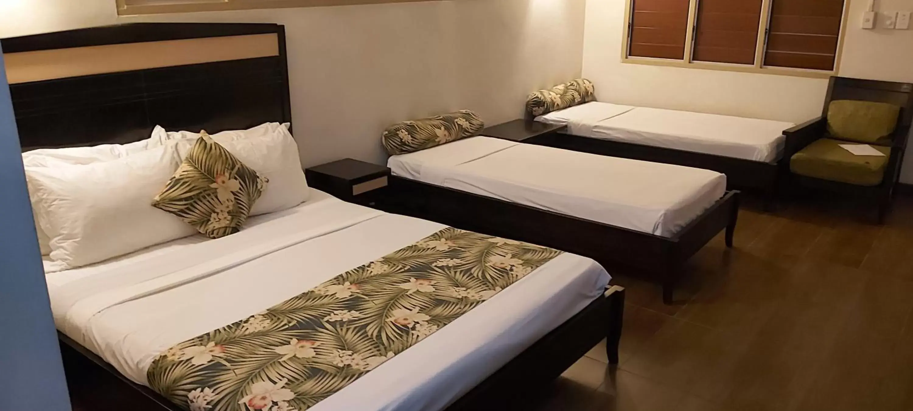 Bed in Tokatoka Resort Hotel