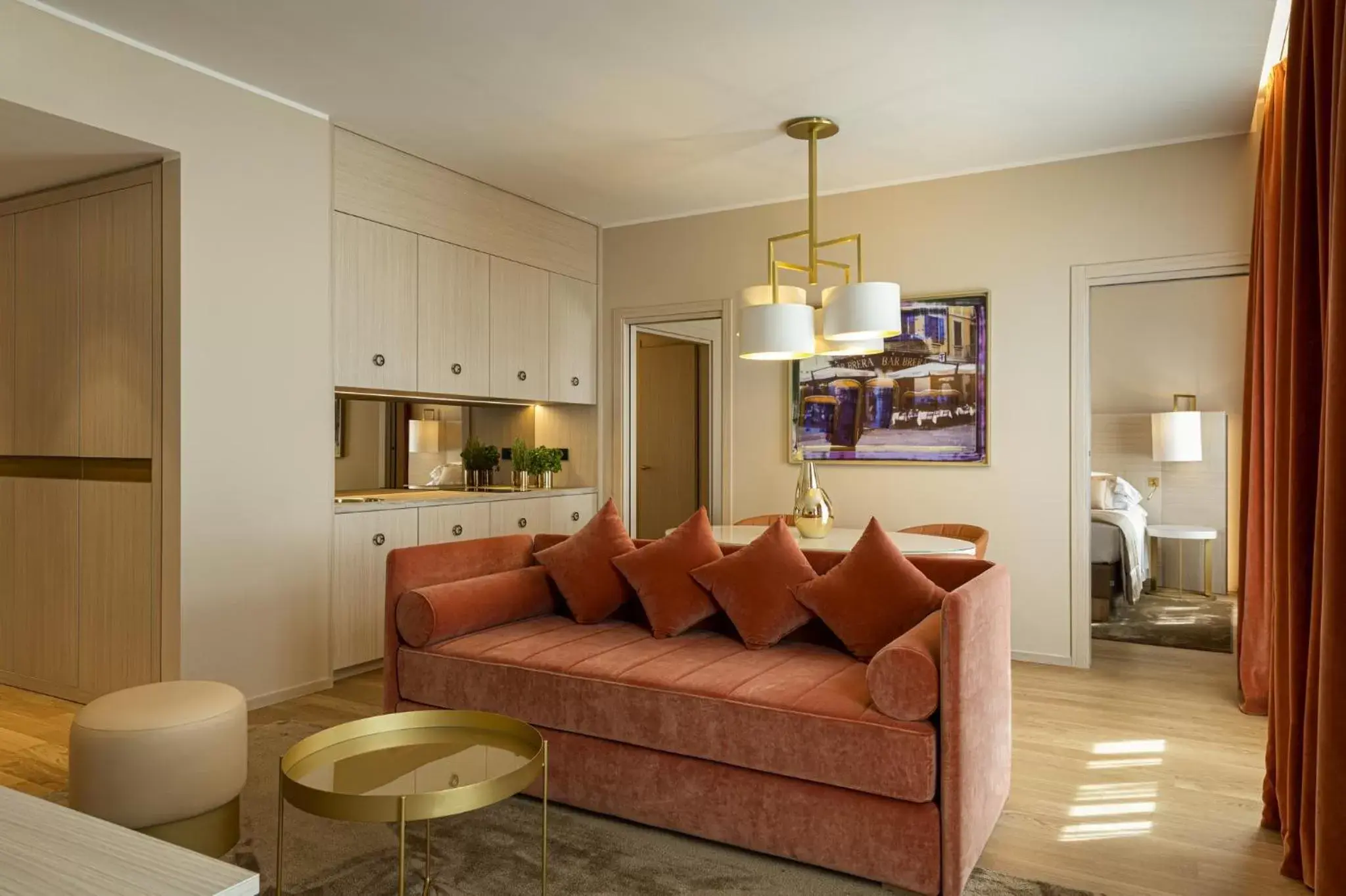 Living room, Seating Area in Rosa Grand Milano - Starhotels Collezione