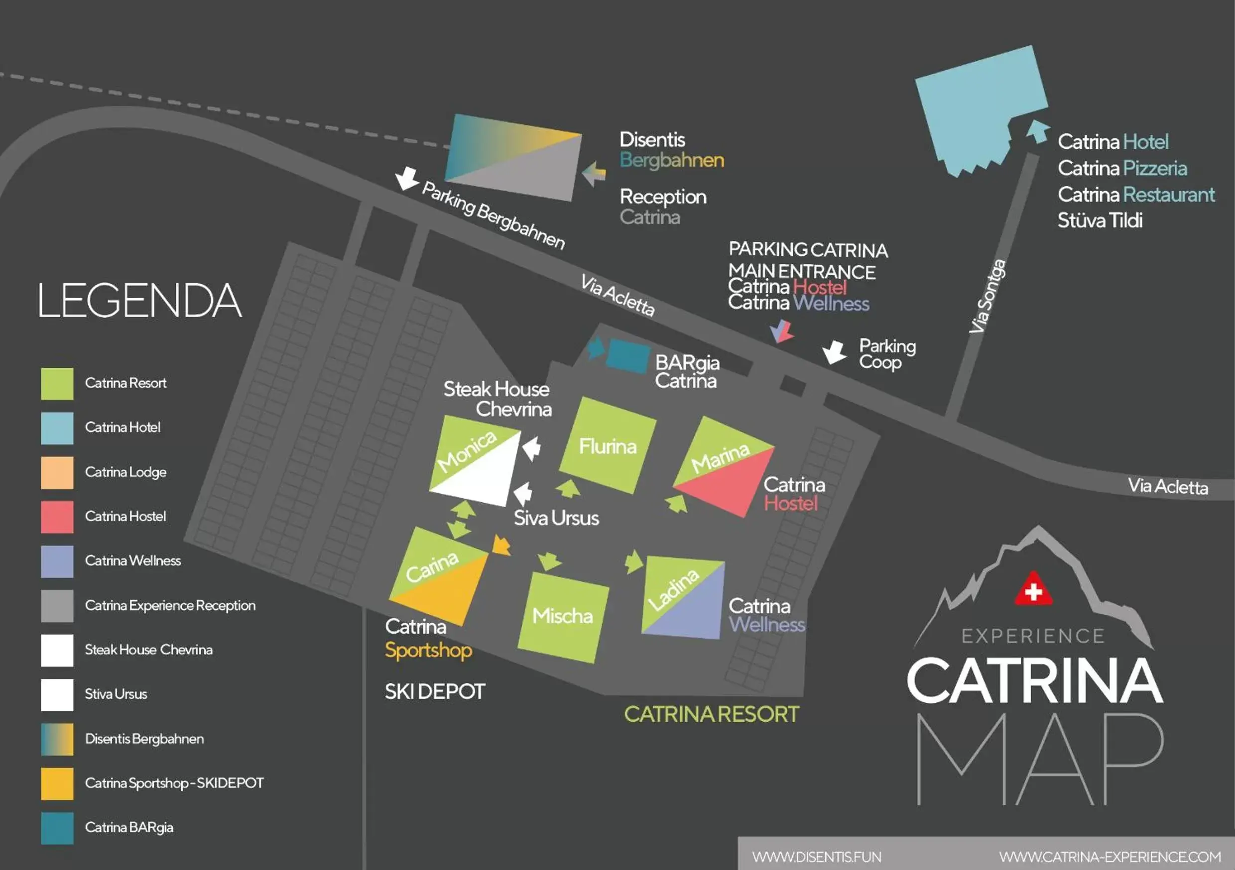 Area and facilities, Bird's-eye View in Catrina Hotel