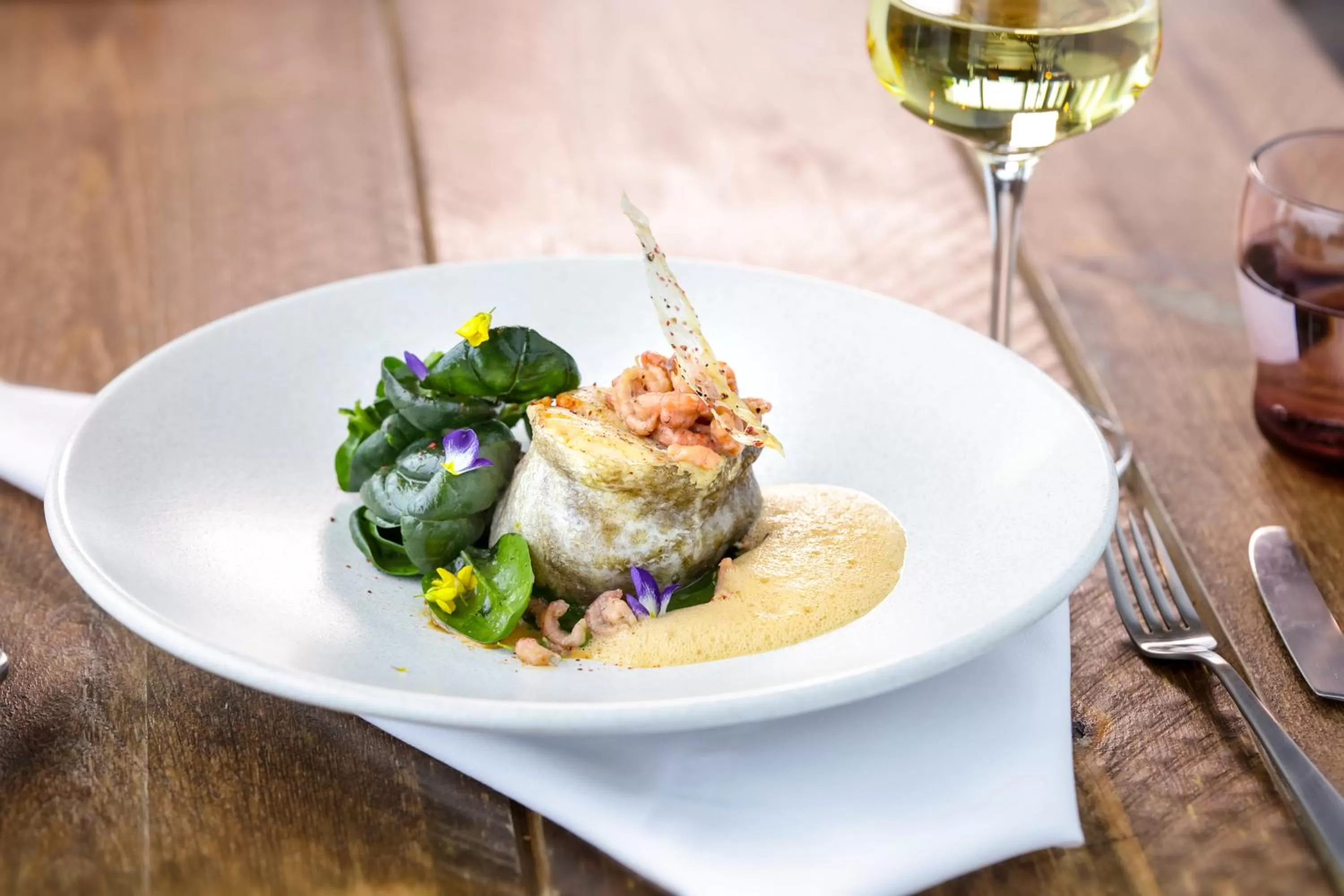 Food close-up in Novotel London Canary Wharf