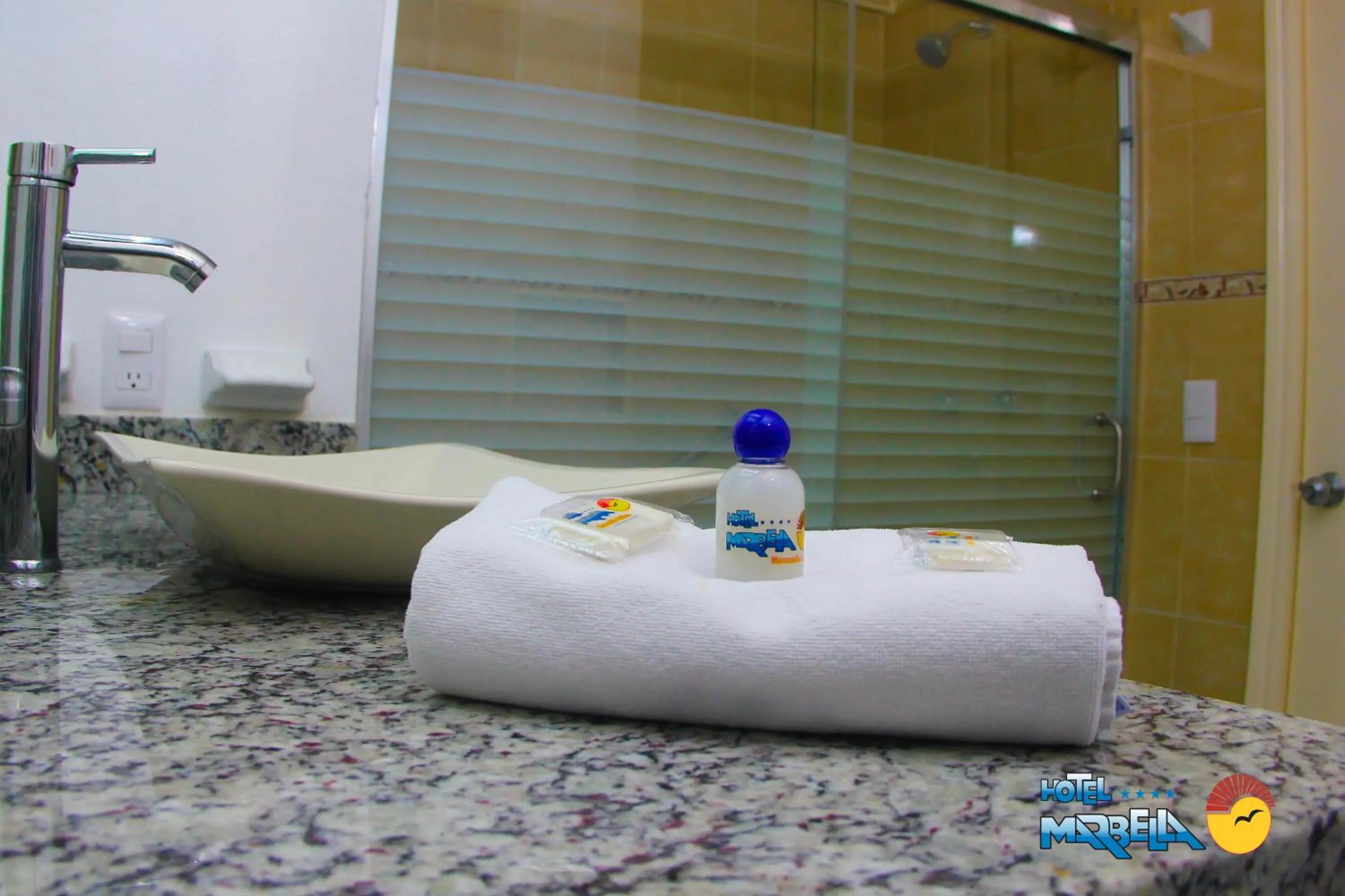 Bathroom in Hotel Marbella