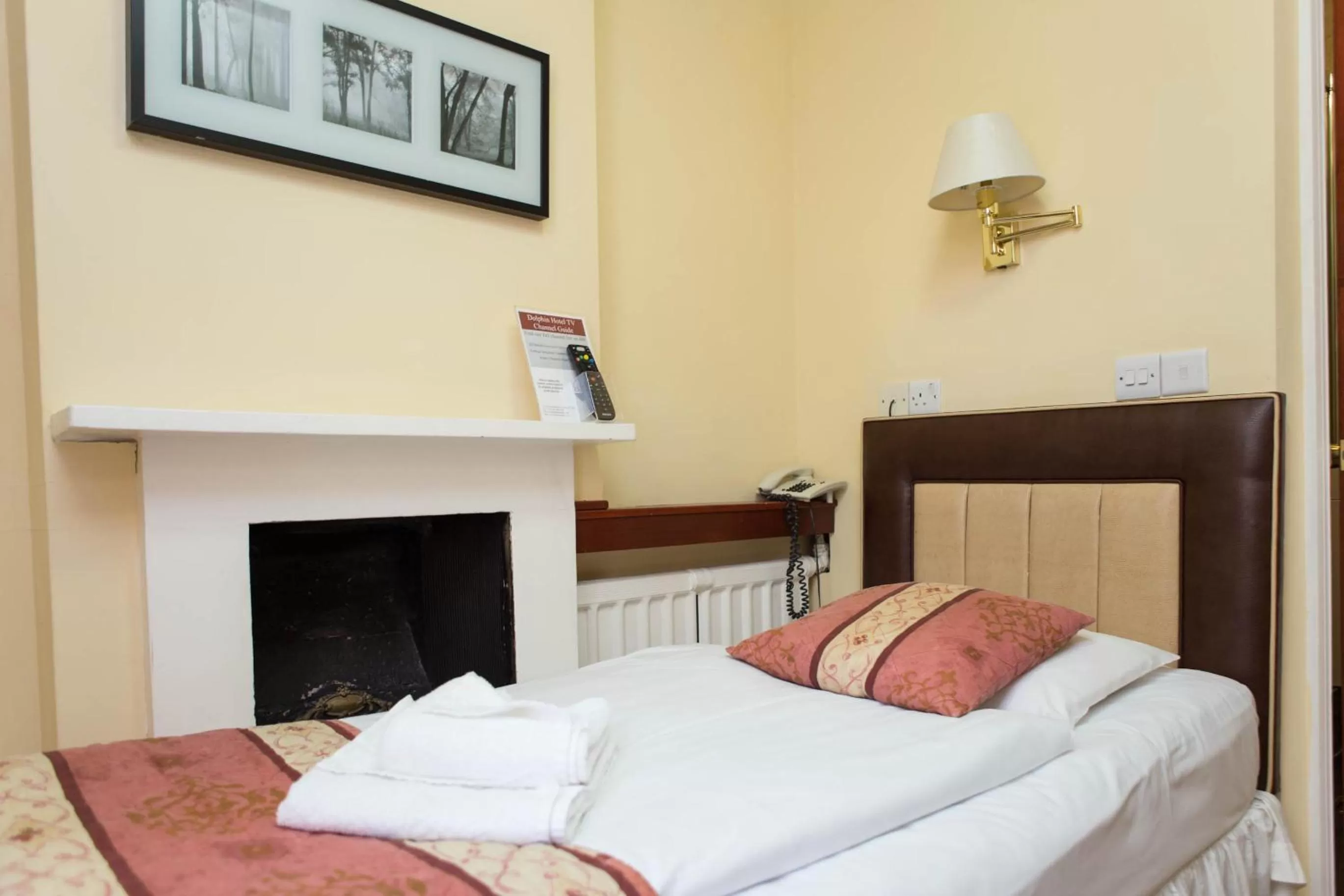 Bed in Dolphin Hotel