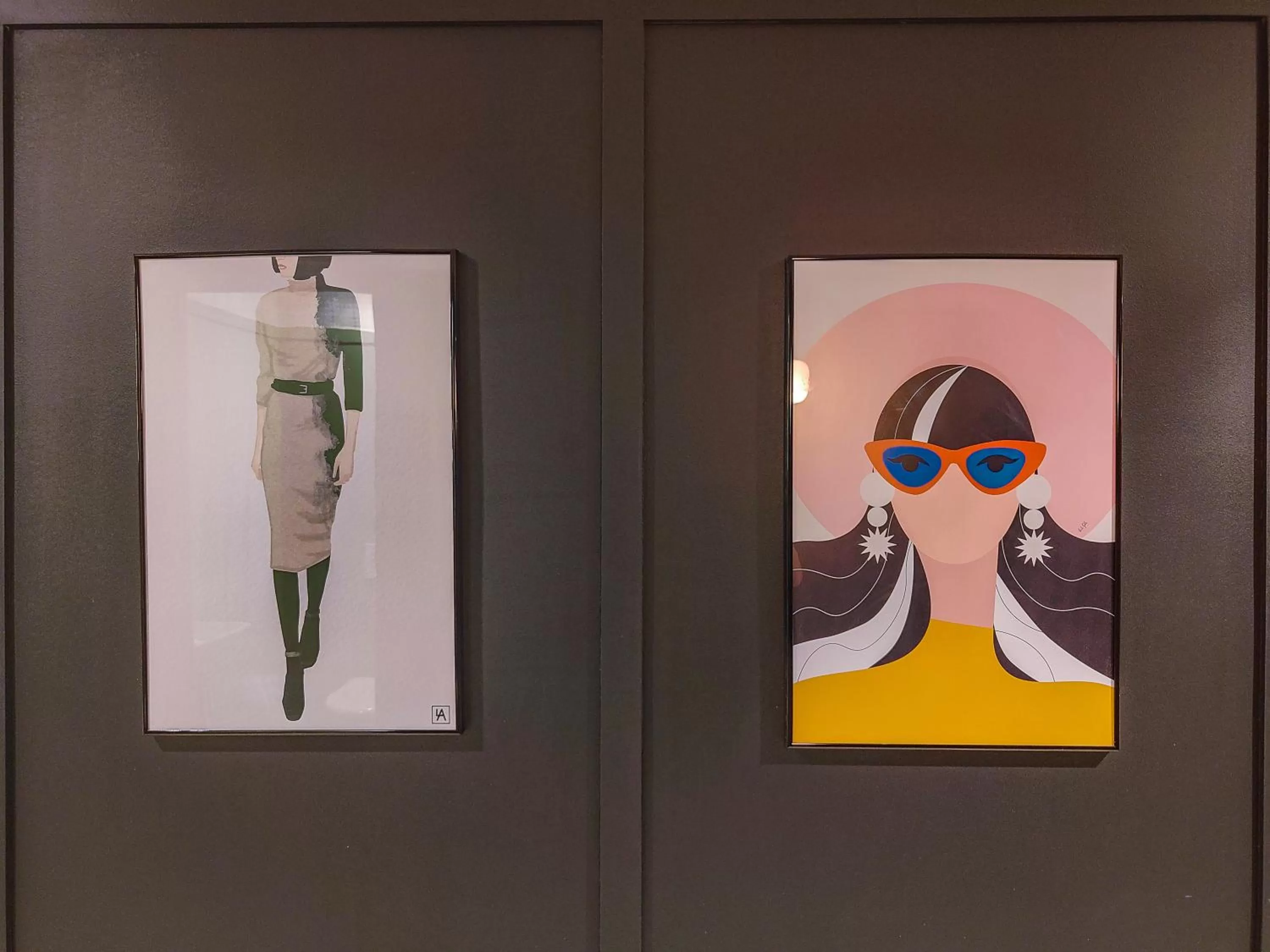 Decorative detail in Hotel Aparthotel AMMI Nice Lafayette