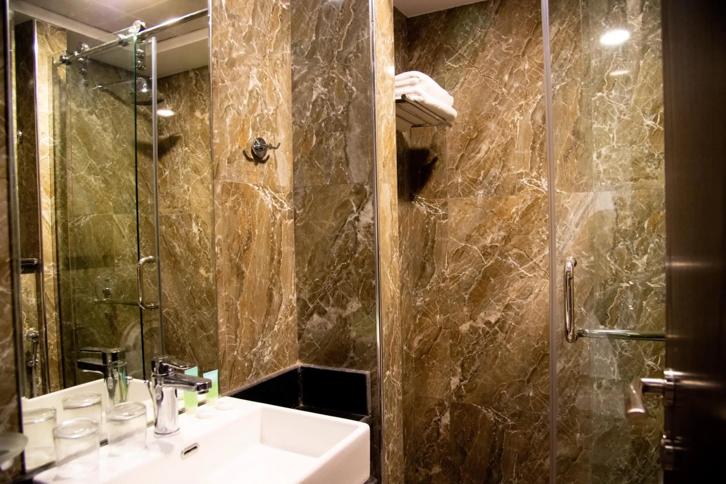 Bathroom in Garden City Hotel Dubai