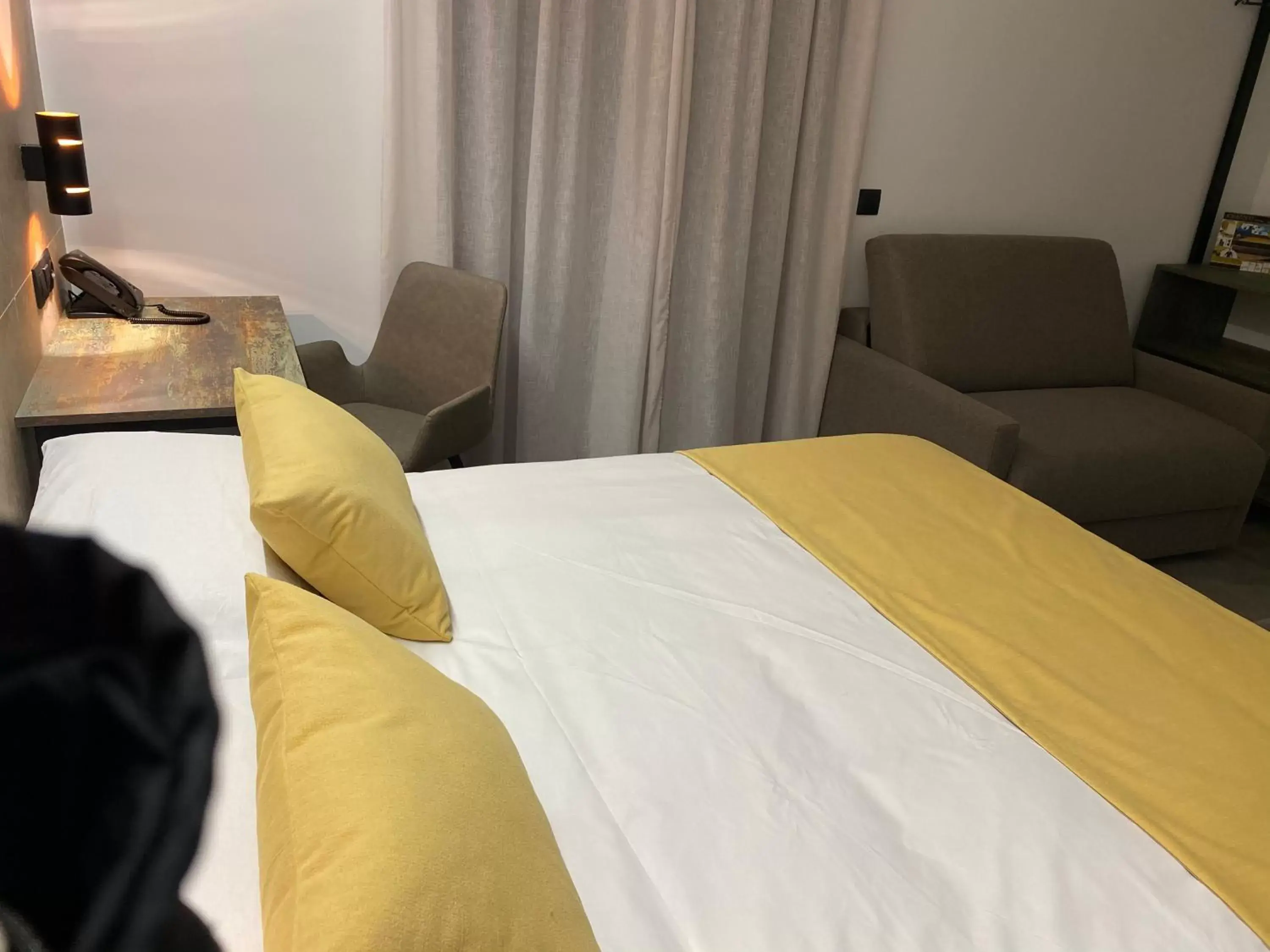 Bed in HOTEL ÁNGEL