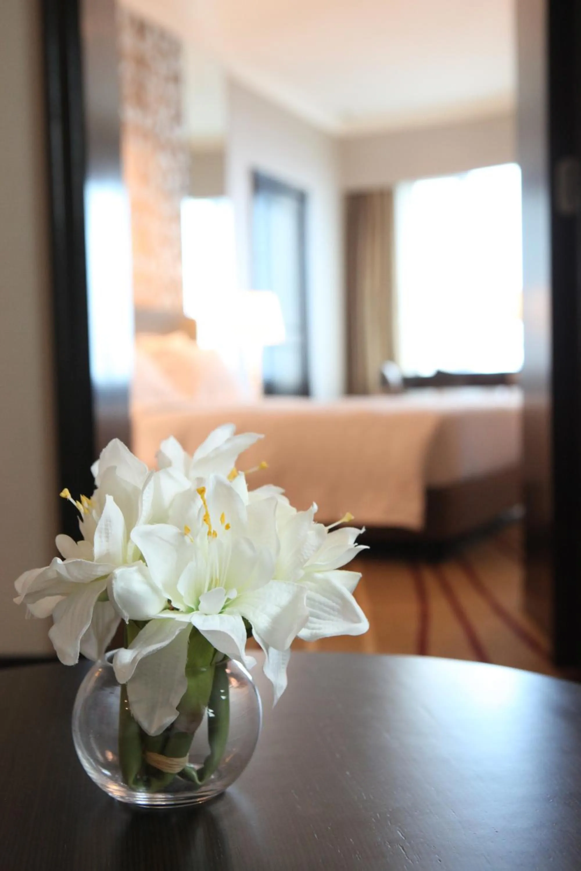 Decorative detail, Bed in Dorsett Kuala Lumpur