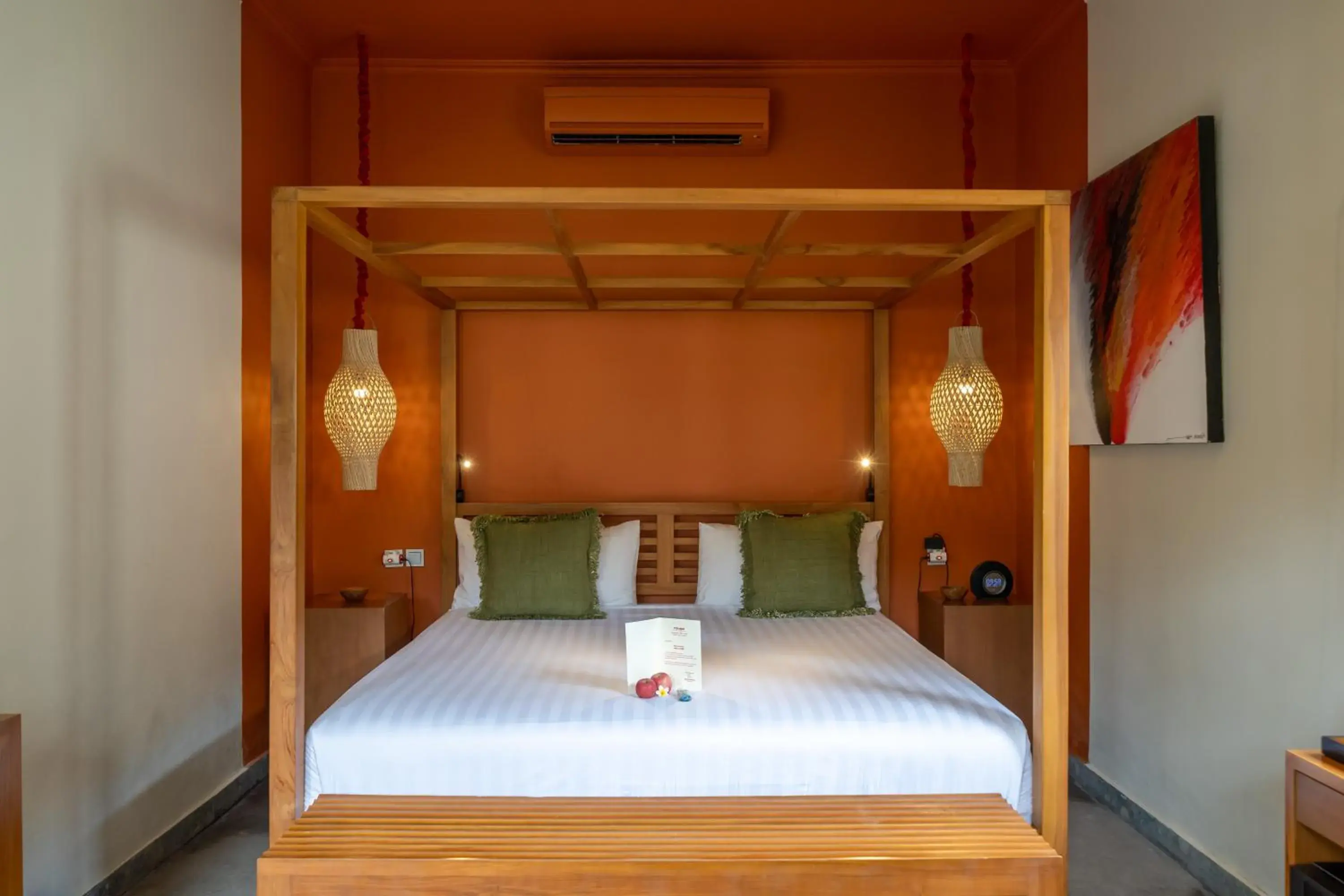 Bedroom, Bed in Rouge - Villas & Spa