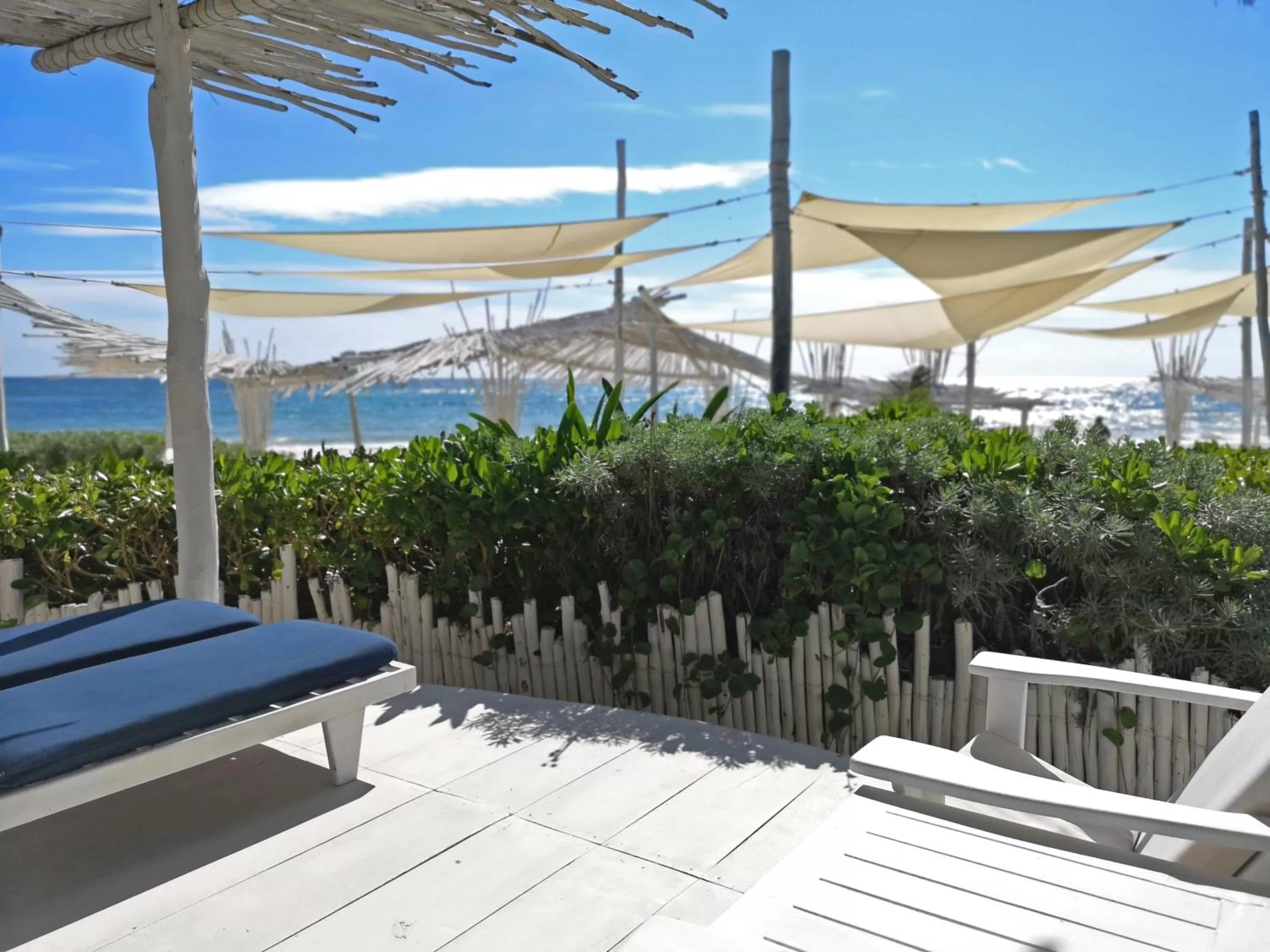Balcony/Terrace in Coco Tulum Beach Club Hotel