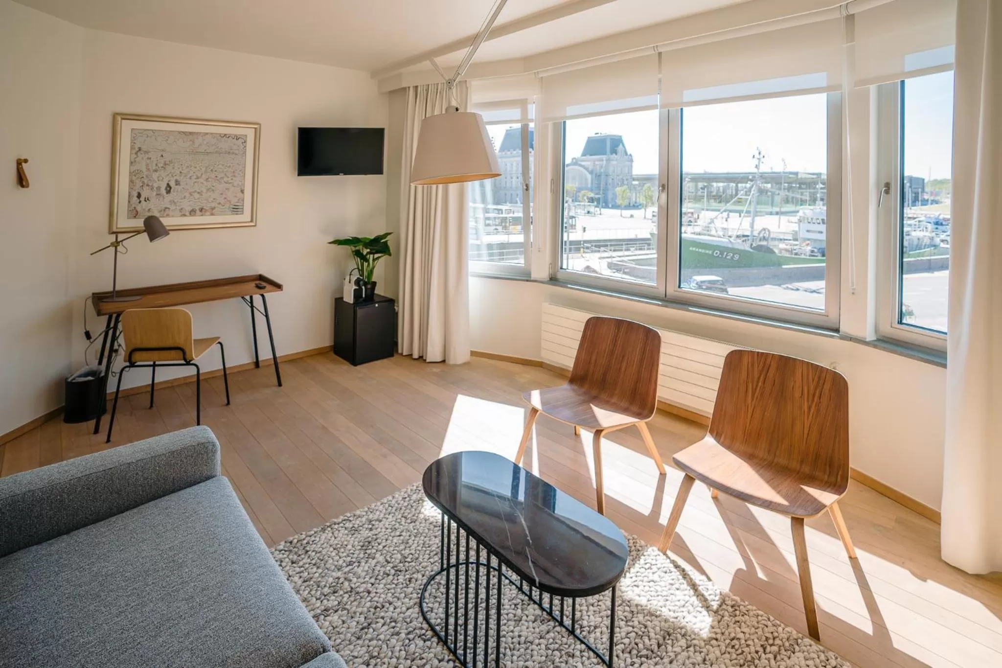 Living room in Hotel du Bassin