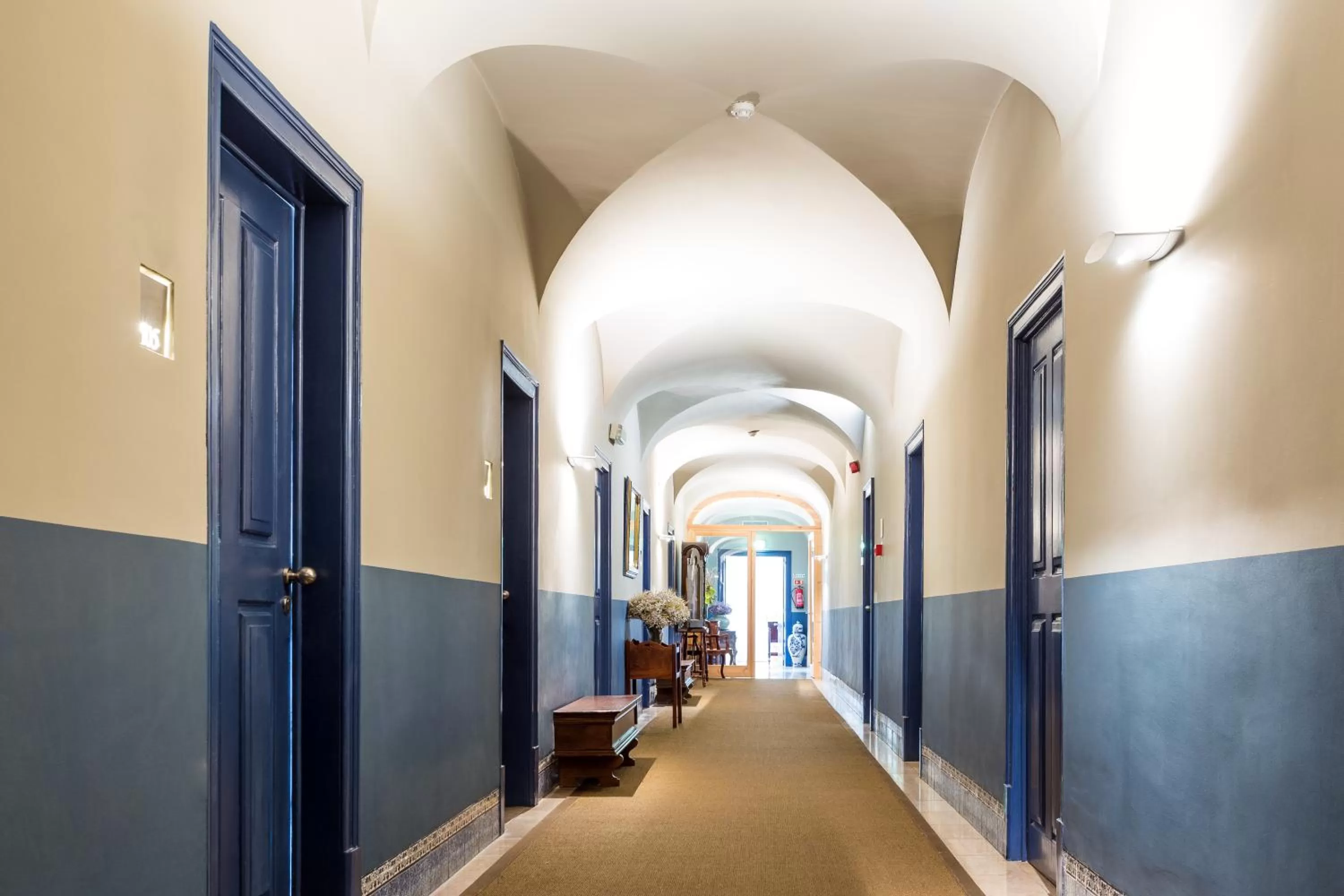 Decorative detail in York House Lisboa Hotel