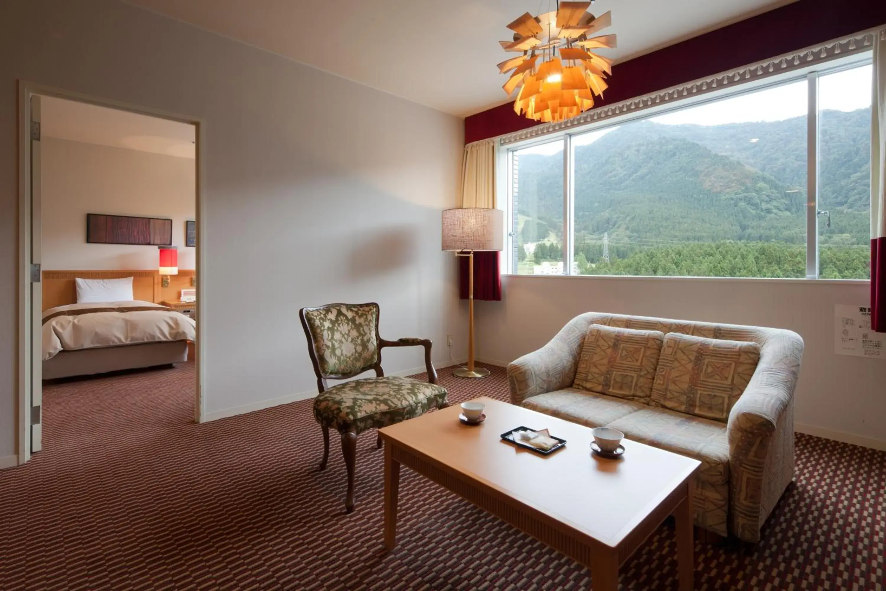 Living room, Seating Area in Hotel Morinokaze Tateyama