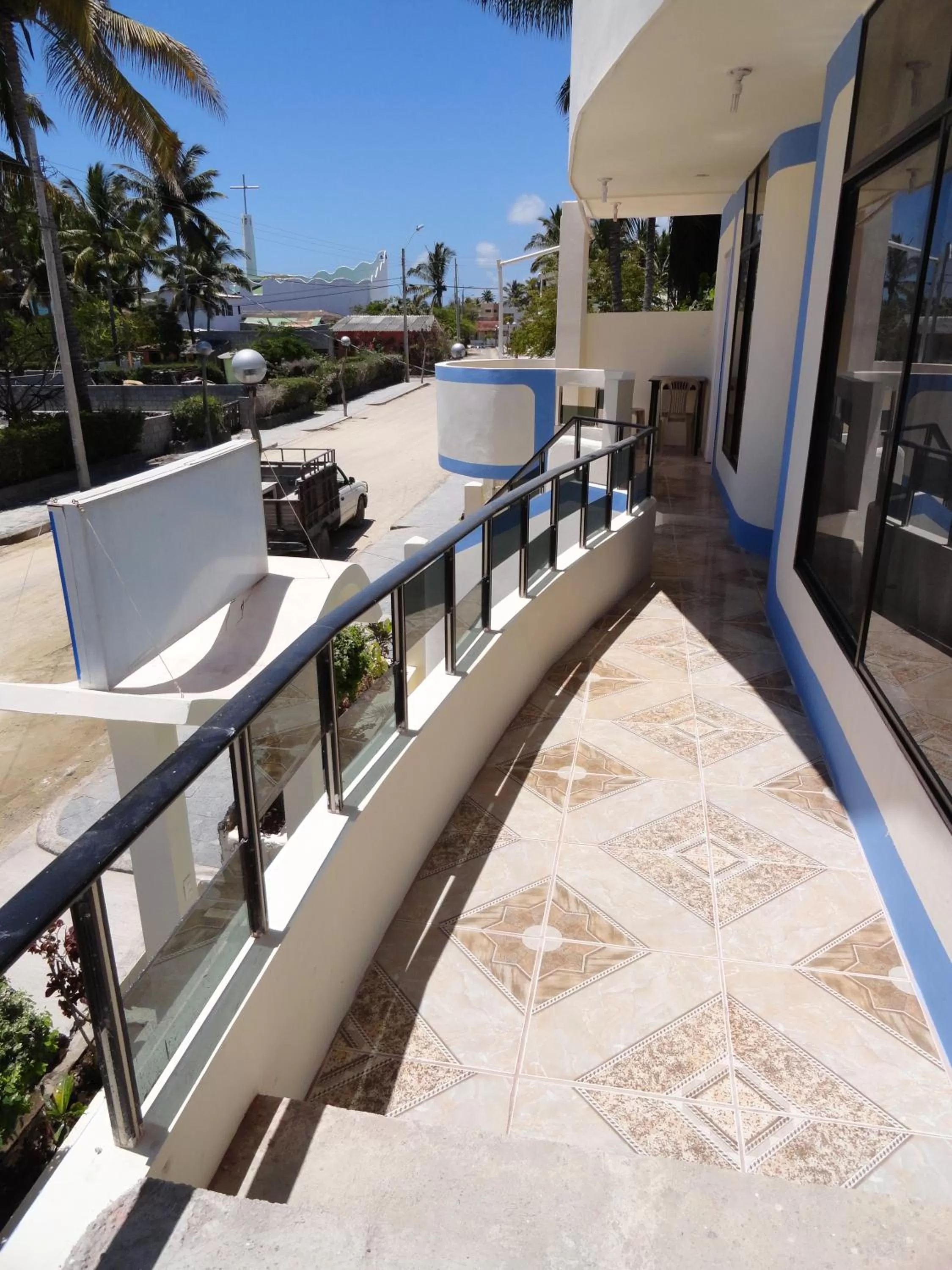 Balcony/Terrace in Hostal Cerro Azul