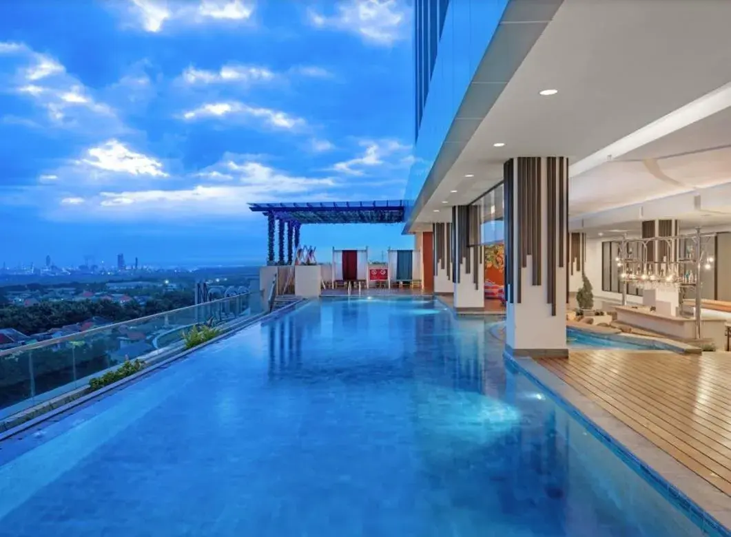 Pool view in Aston Gresik Hotel & Conference Center Pool view in Aston Gresik Hotel & Conference Center