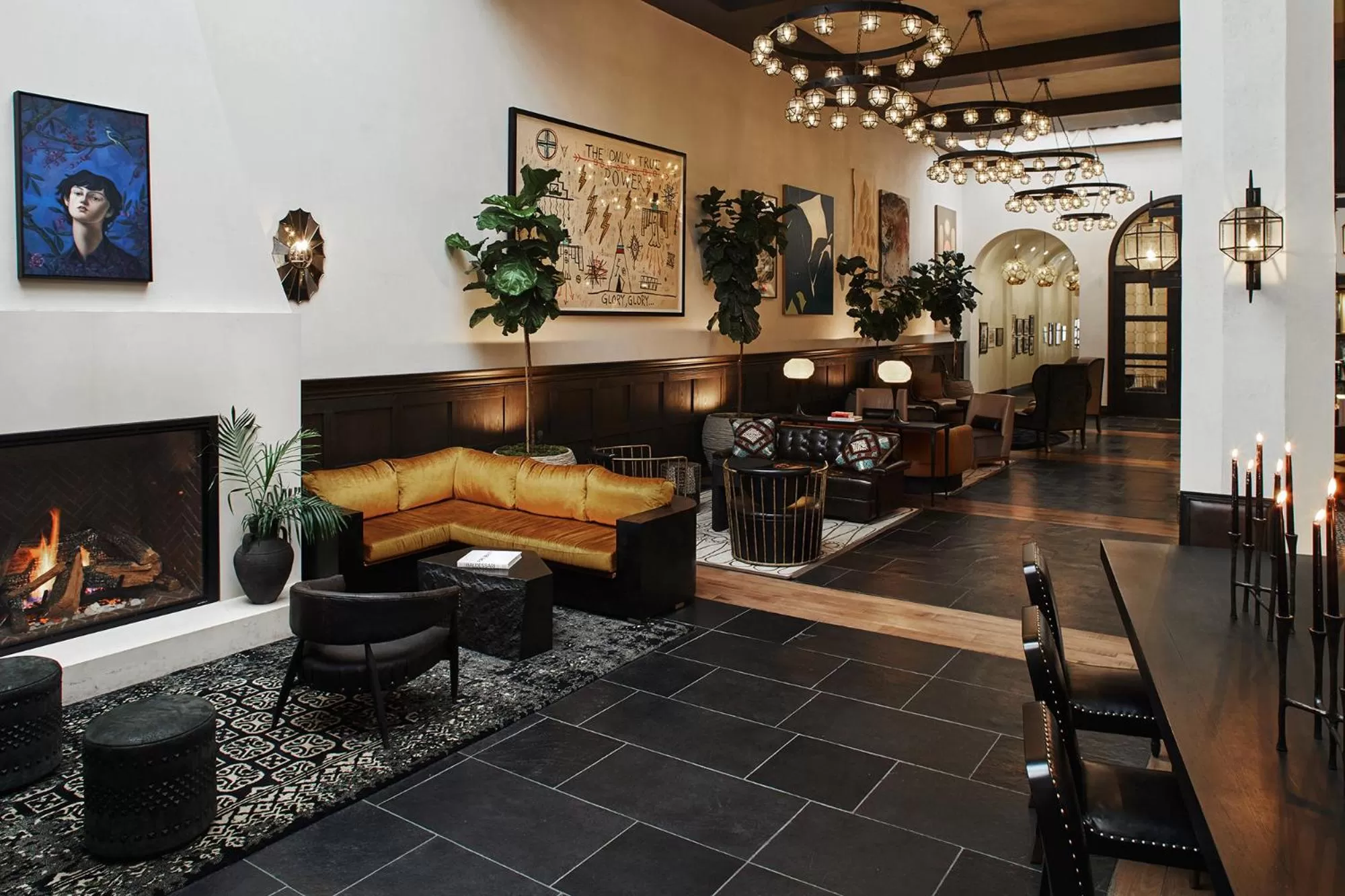 Lobby or reception in Hotel Figueroa, Unbound Collection by Hyatt