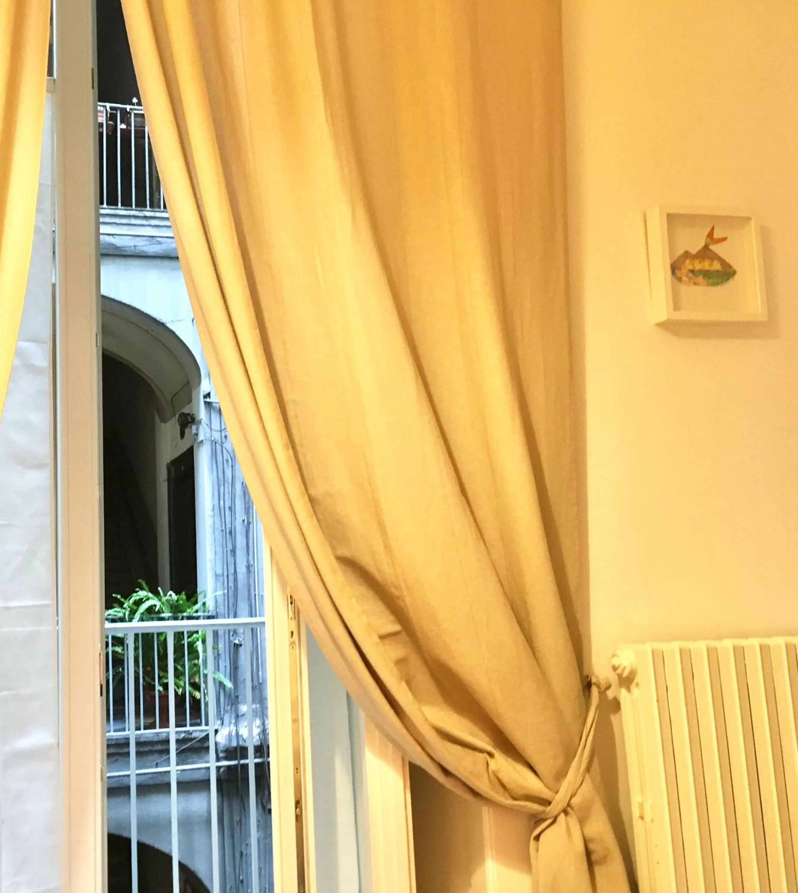 Inner courtyard view in B&B Arte e Musei