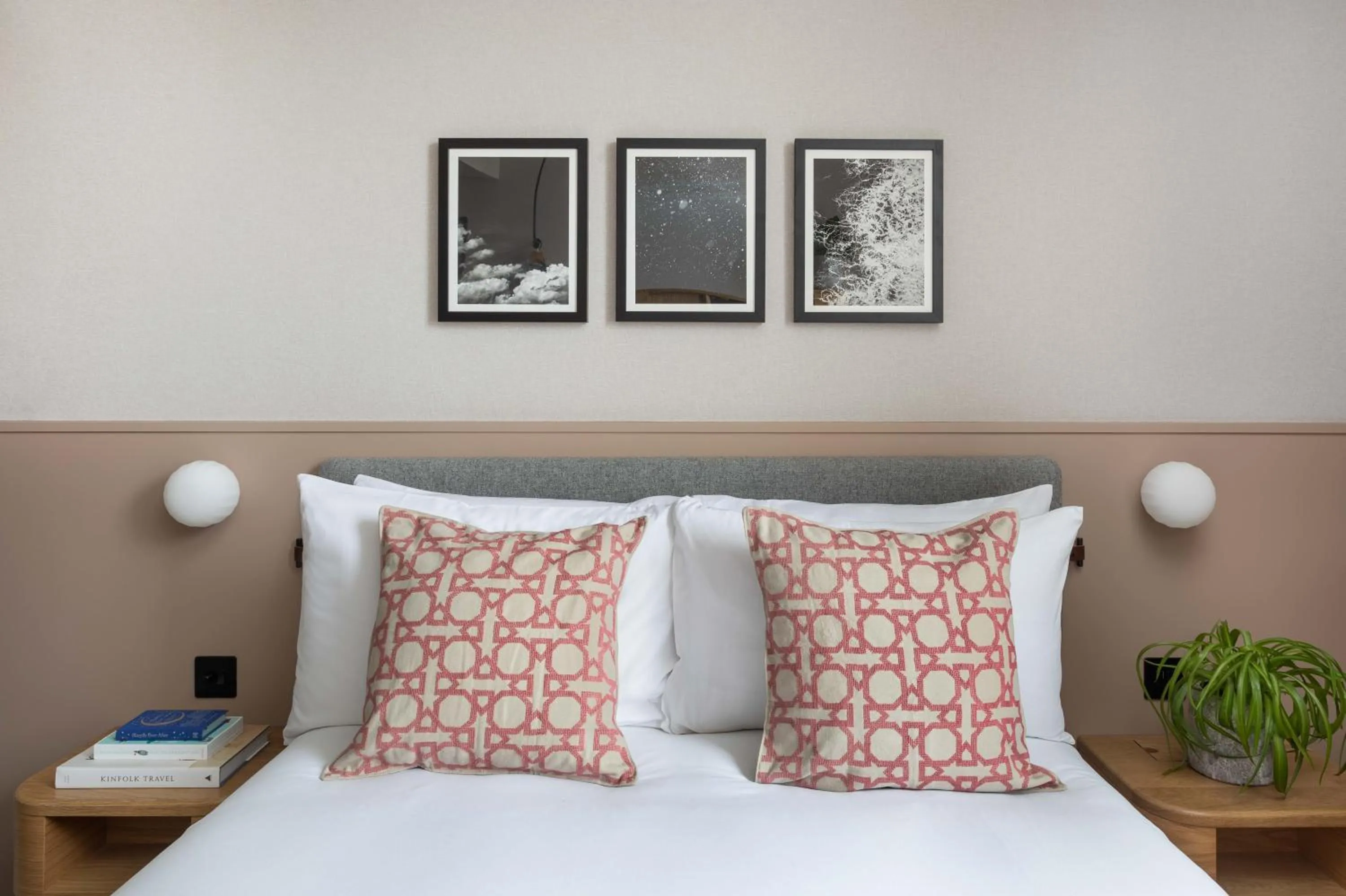 Bedroom, Bed in Inhabit Queen's Gardens, a Member of Design Hotels