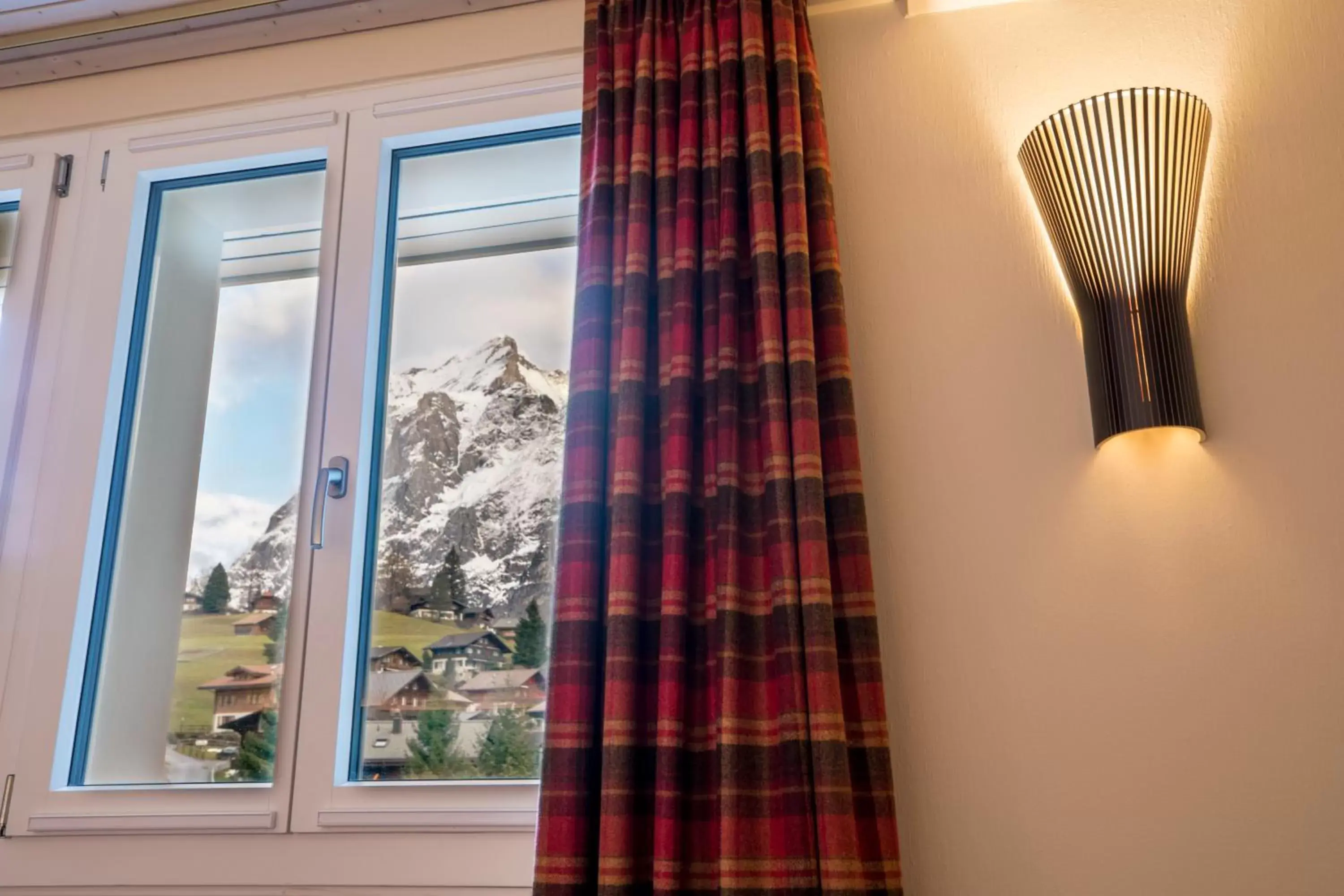Mountain view in Hotel Kreuz&Post**** Grindelwald