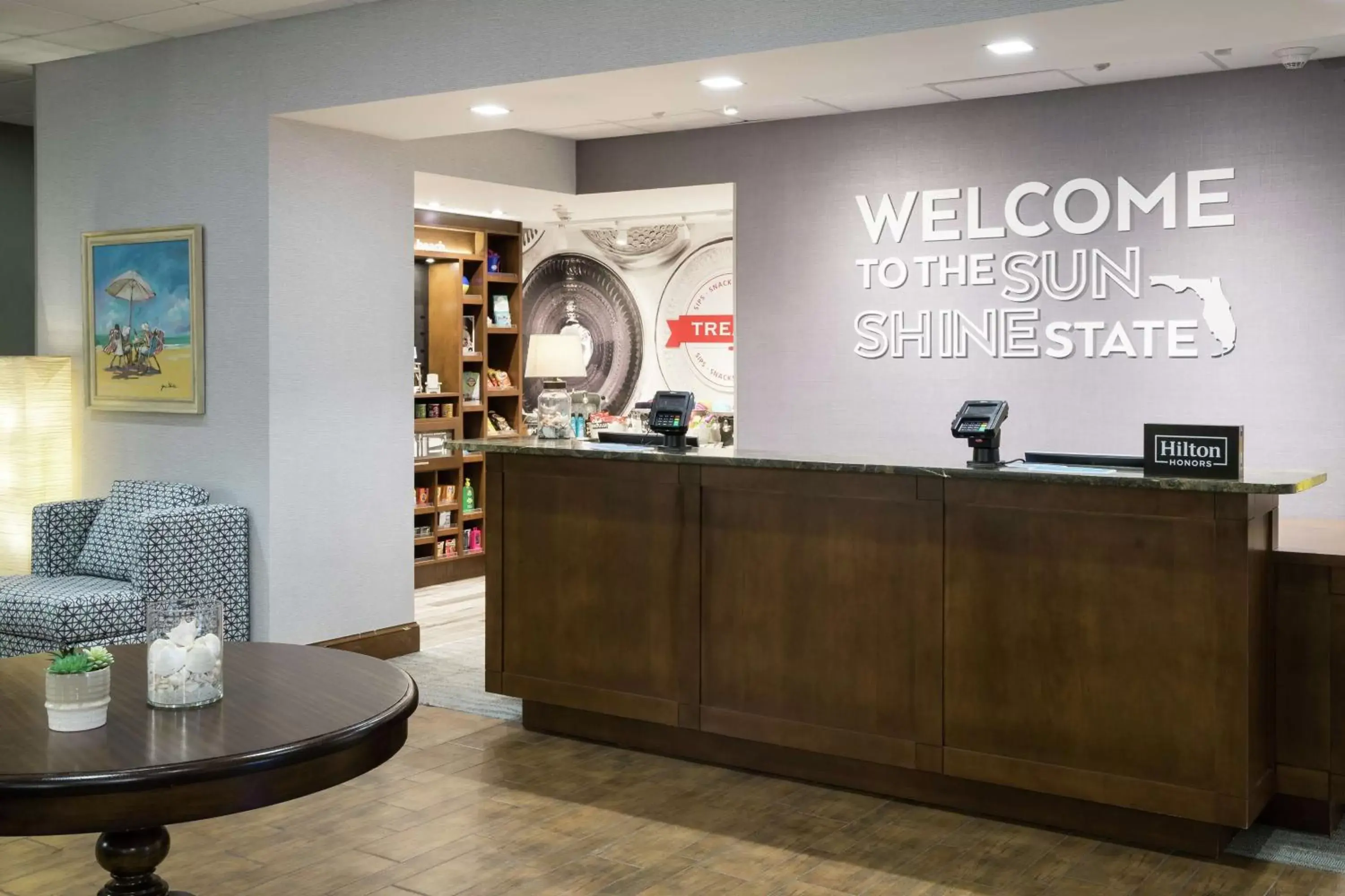 Lobby or reception, Lobby/Reception in Hampton Inn New Smyrna Beach