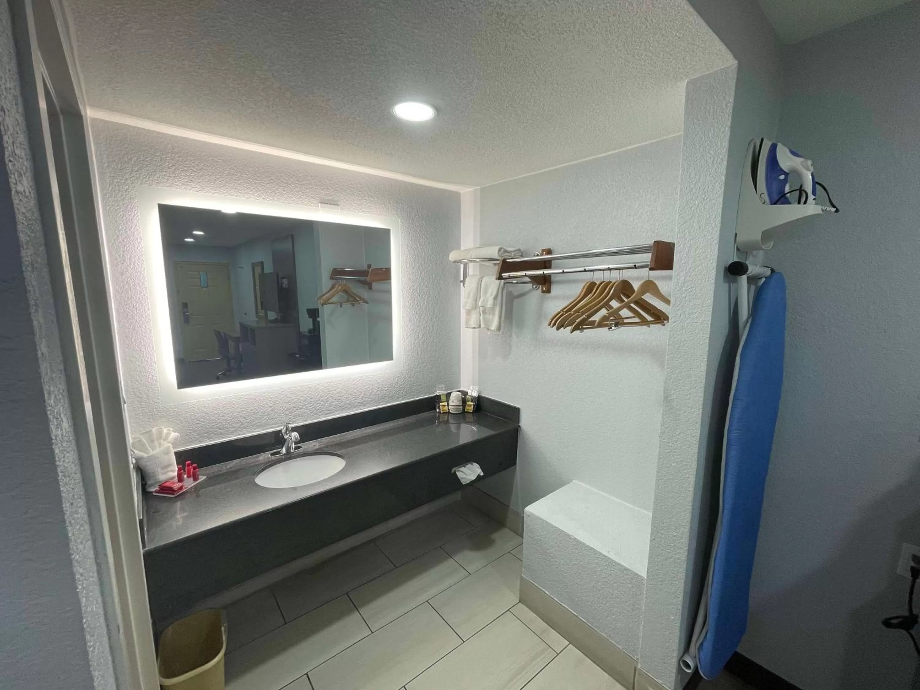 Bathroom in SureStay Hotel by Best Western Childress