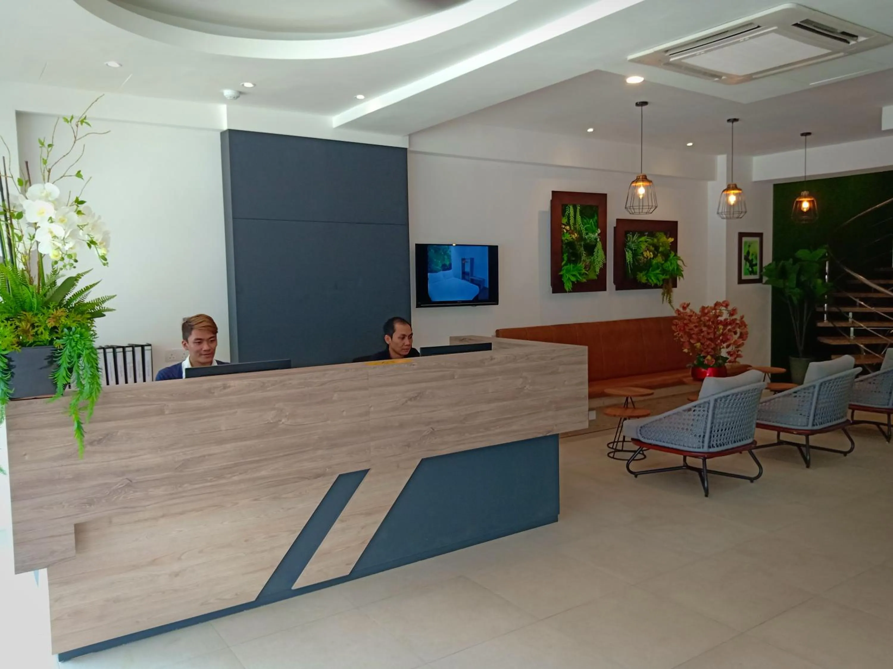 Lobby or reception in H Boutique Hotel Xplorer Loke Yew