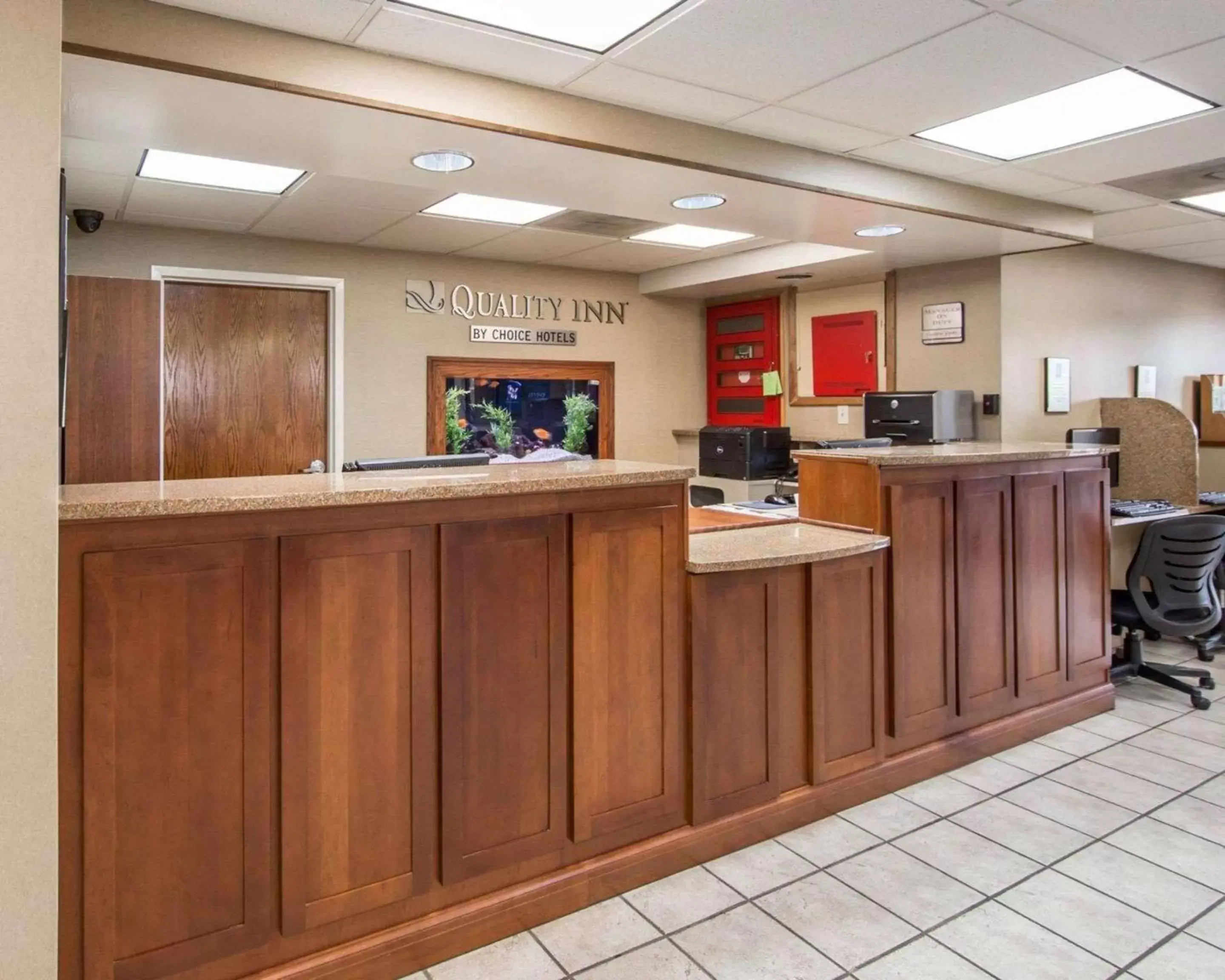 Lobby or reception, Lobby/Reception in Quality Inn Merchants Drive